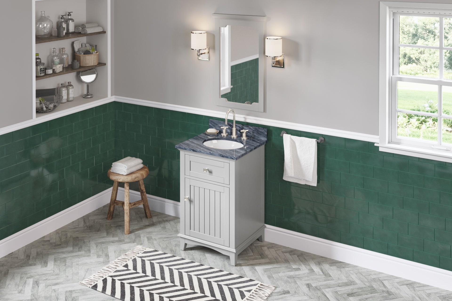 48" Savino Vanity – Grey