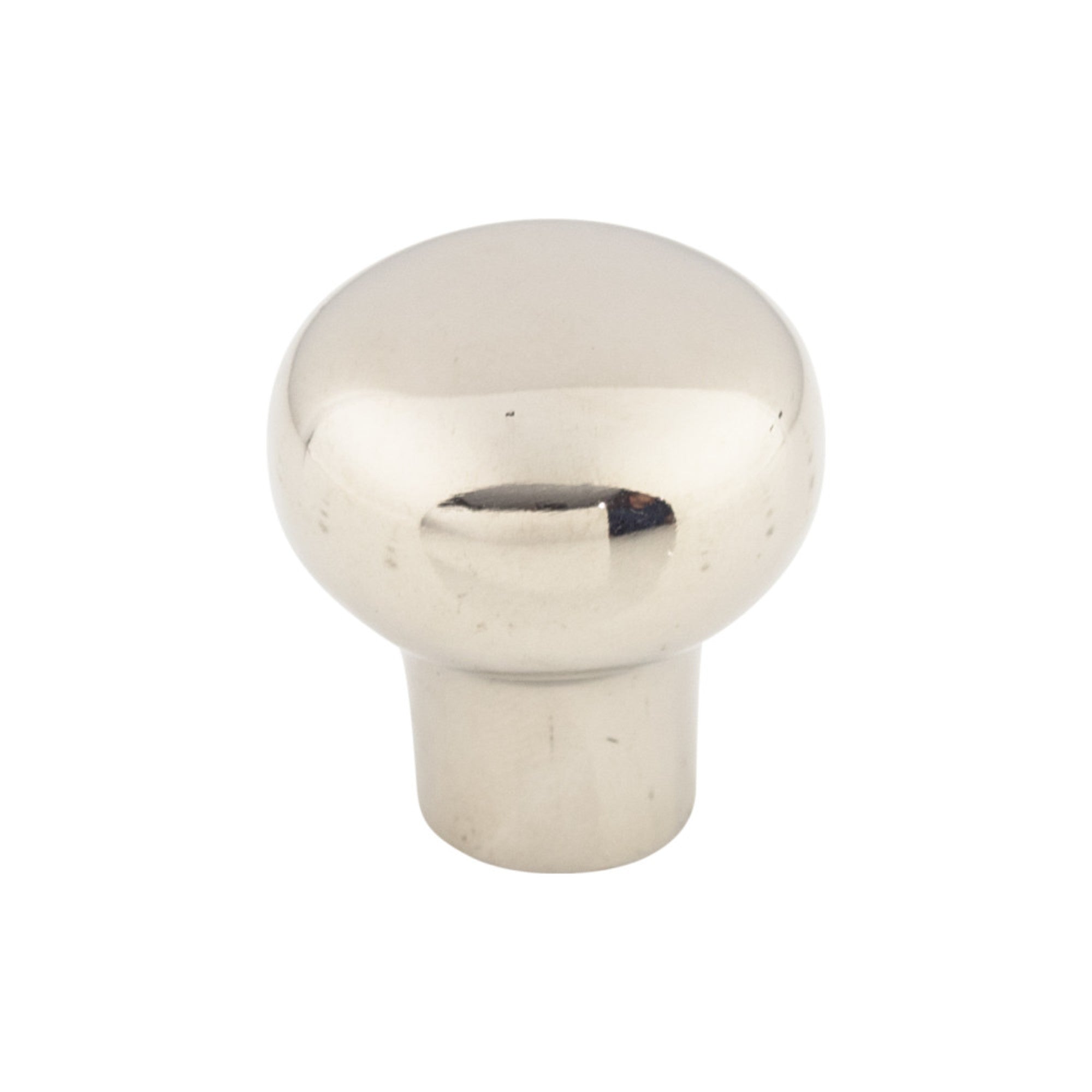 Aspen II Round 7/8" Diameter Round Knob - Polished Nickel