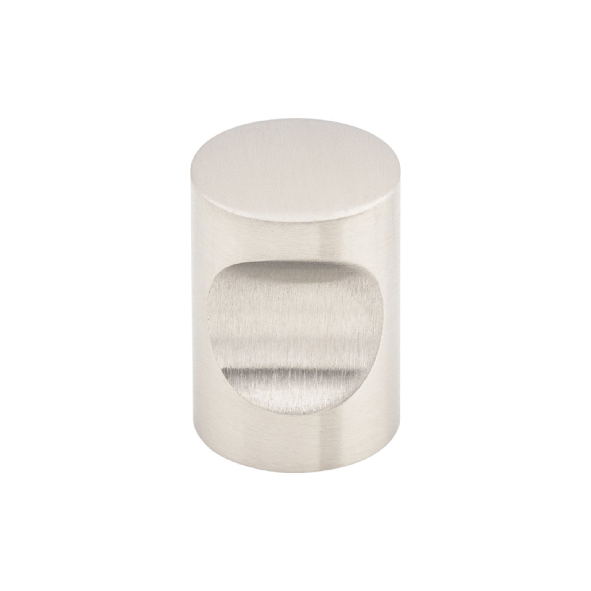 Indent Round Knob - Stainless Steel