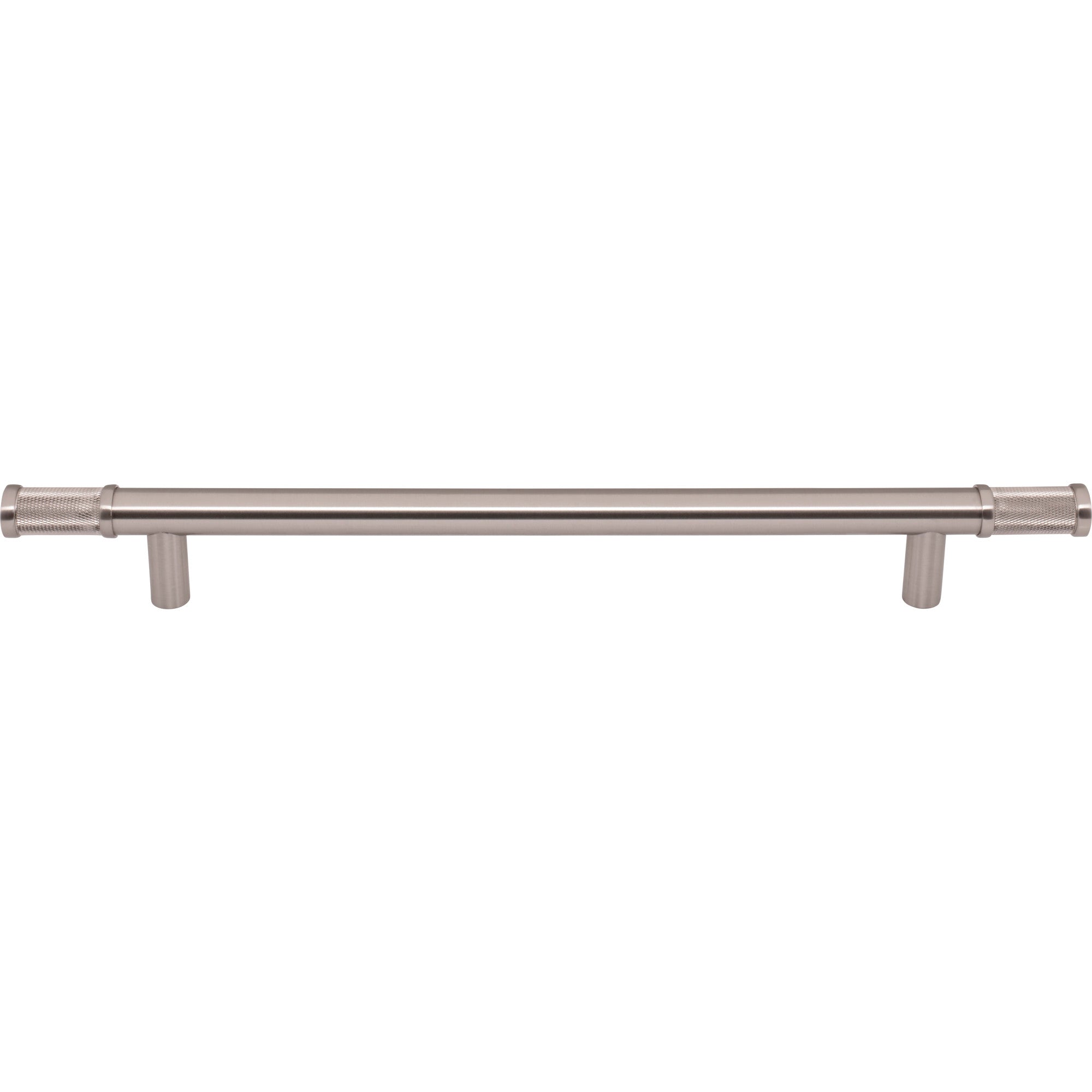 Burnham 12" Center to Center Bar Pull - Brushed Satin Nickel