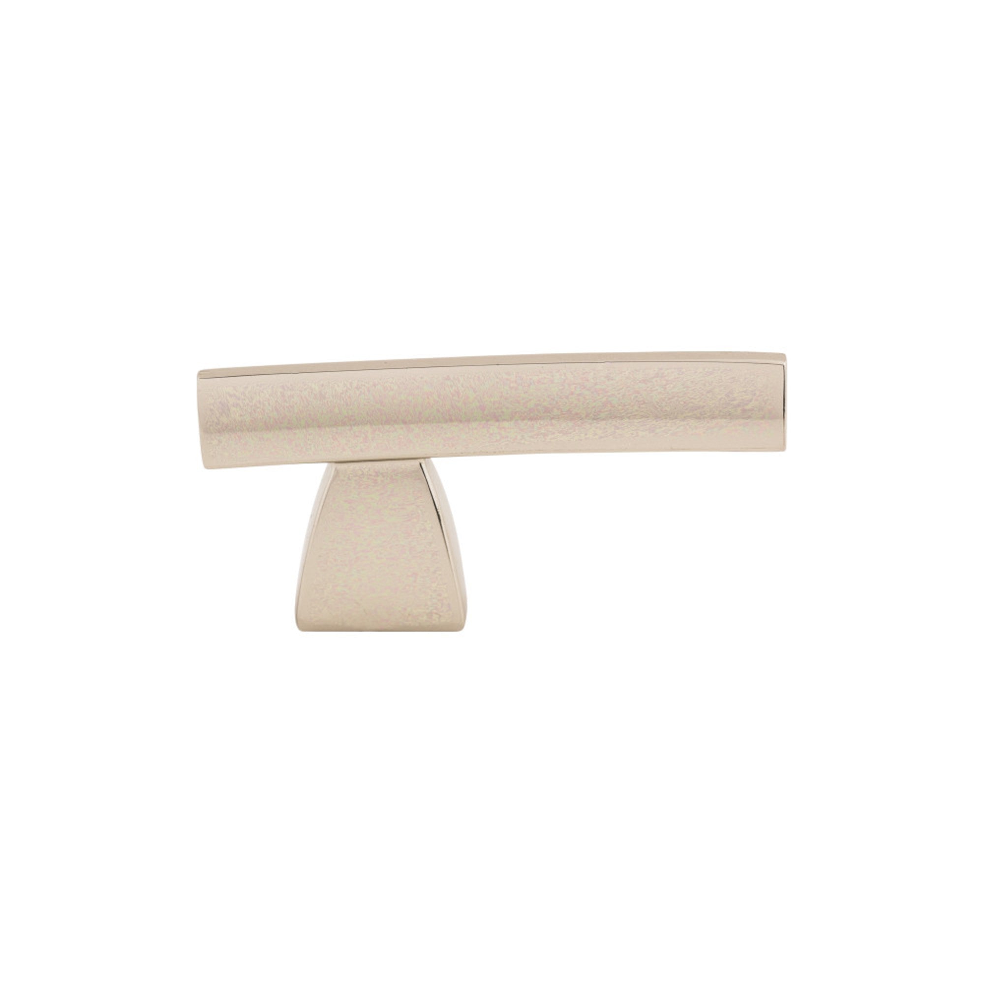 Arched 2 1/2" Length Novelty Knob - Polished Nickel