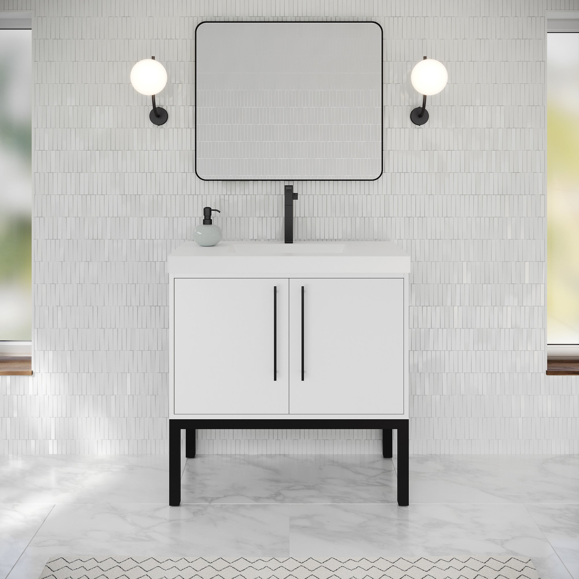 36" Tempest Vanity – White