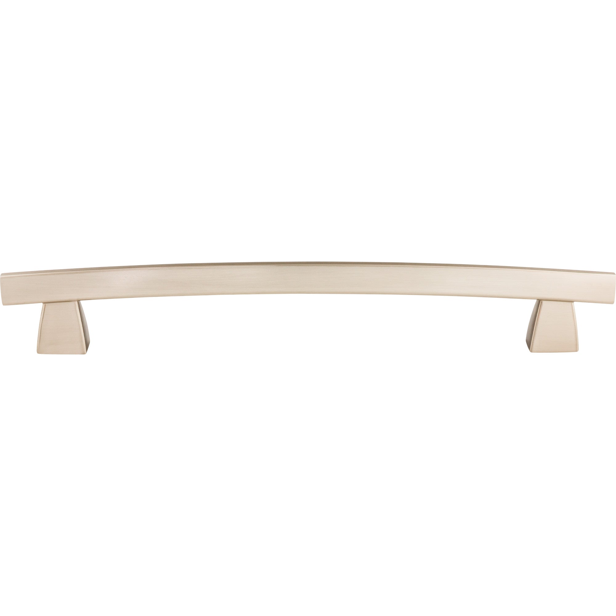 Arched Appliance Pull - Brushed Satin Nickel