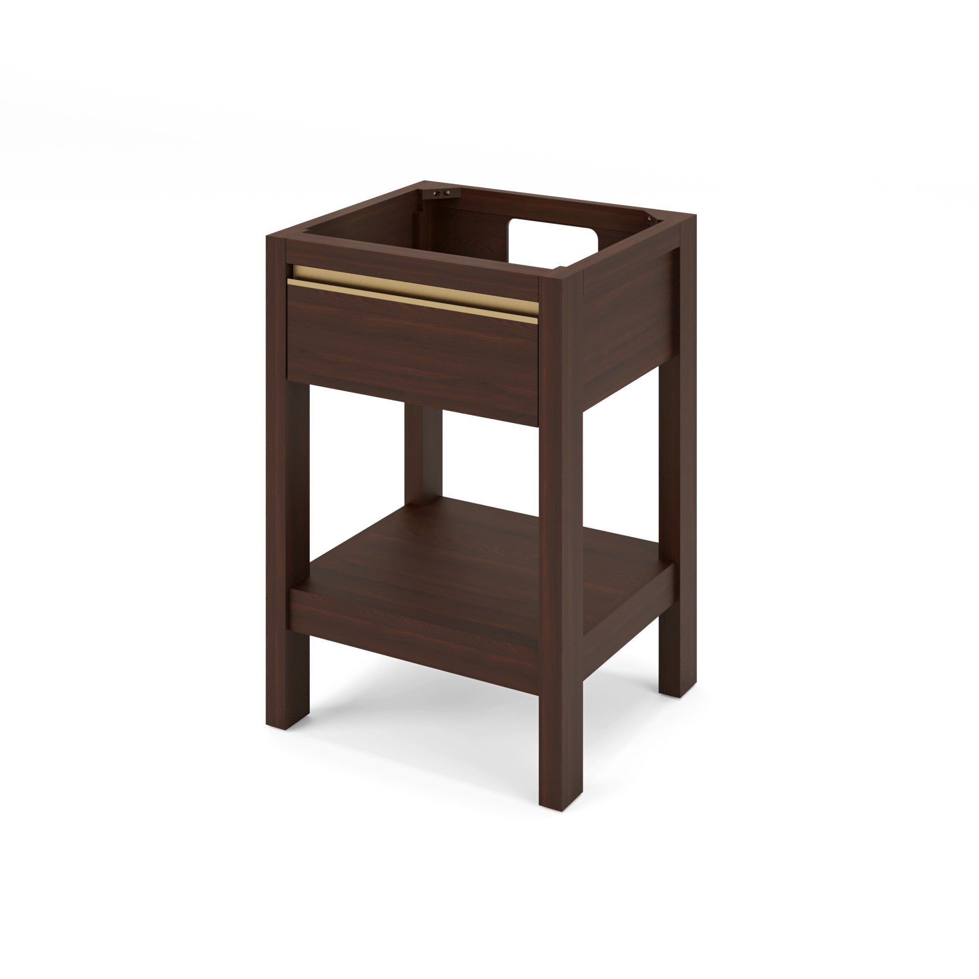 24" Jubilee Vanity – Dark Walnut