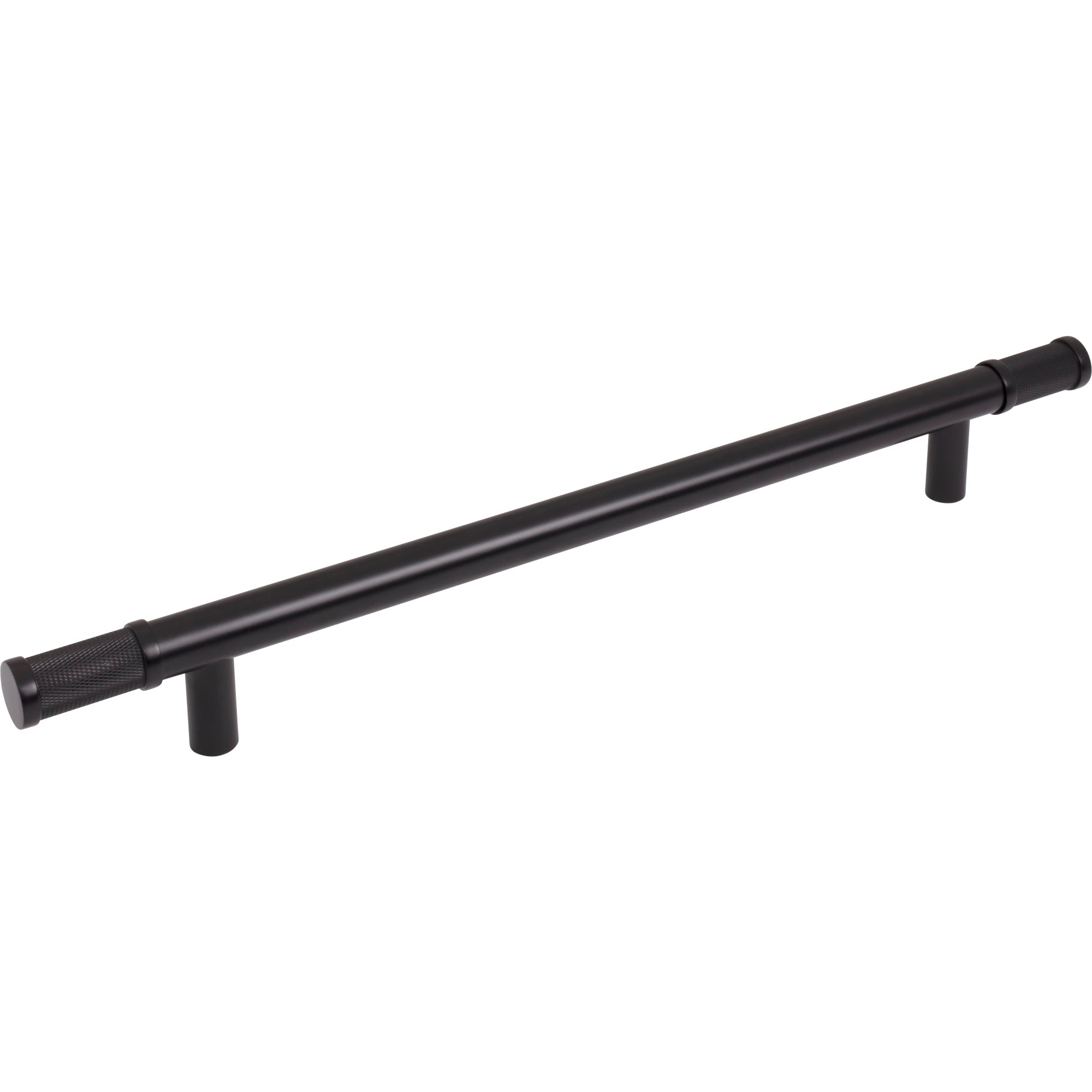 Burnham 12" Center to Center Bar Pull - Flat Black