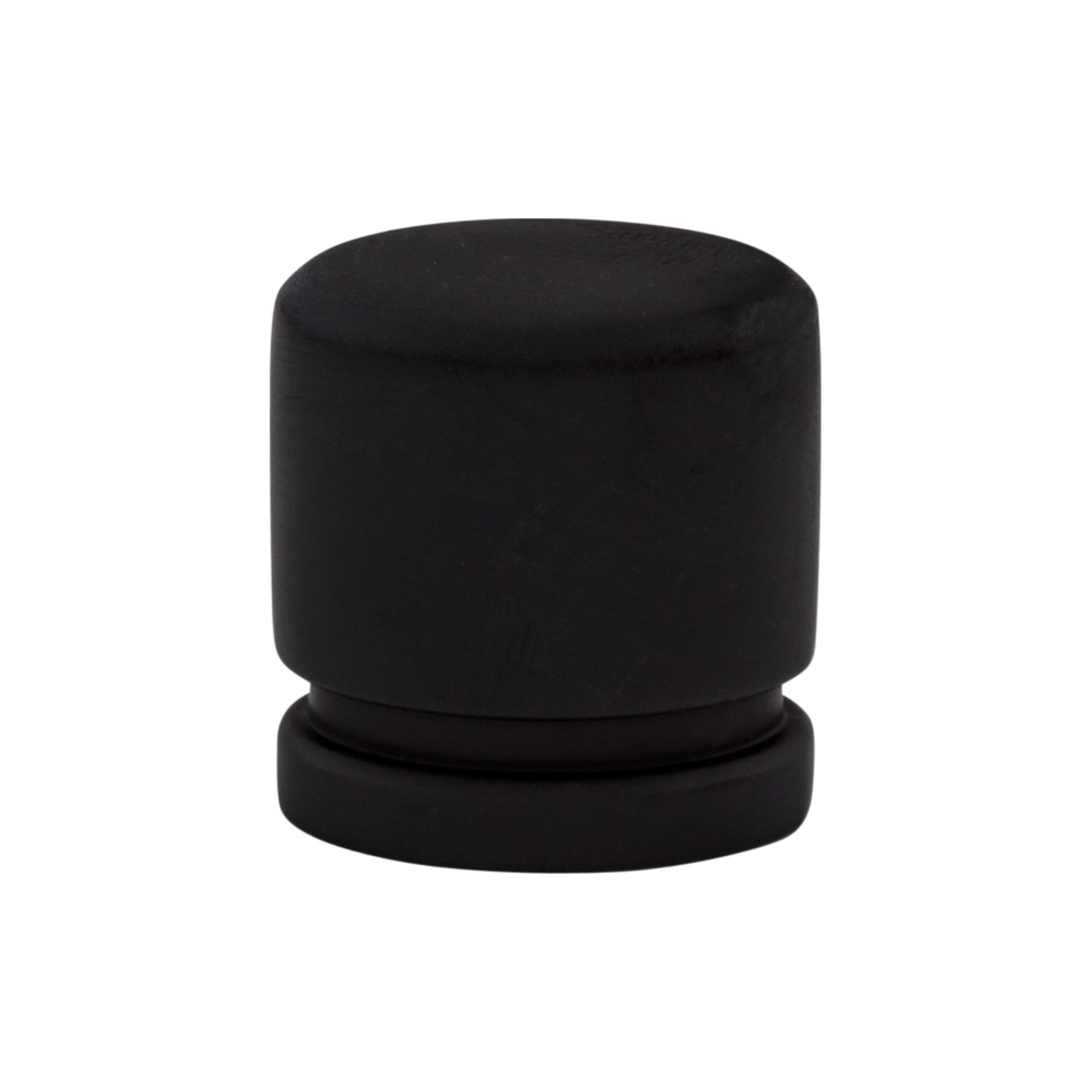Oval Oval Knob - Flat Black