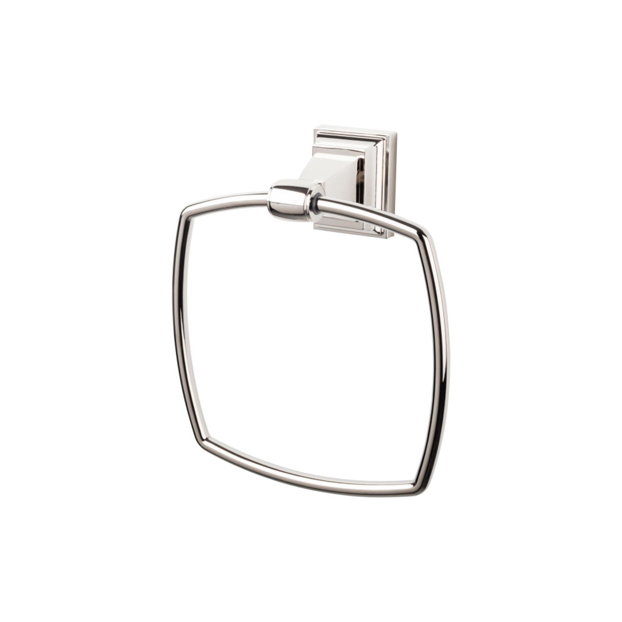 TOP BATH (R) Stratton Bath  Towel Ring - Polished Nickel