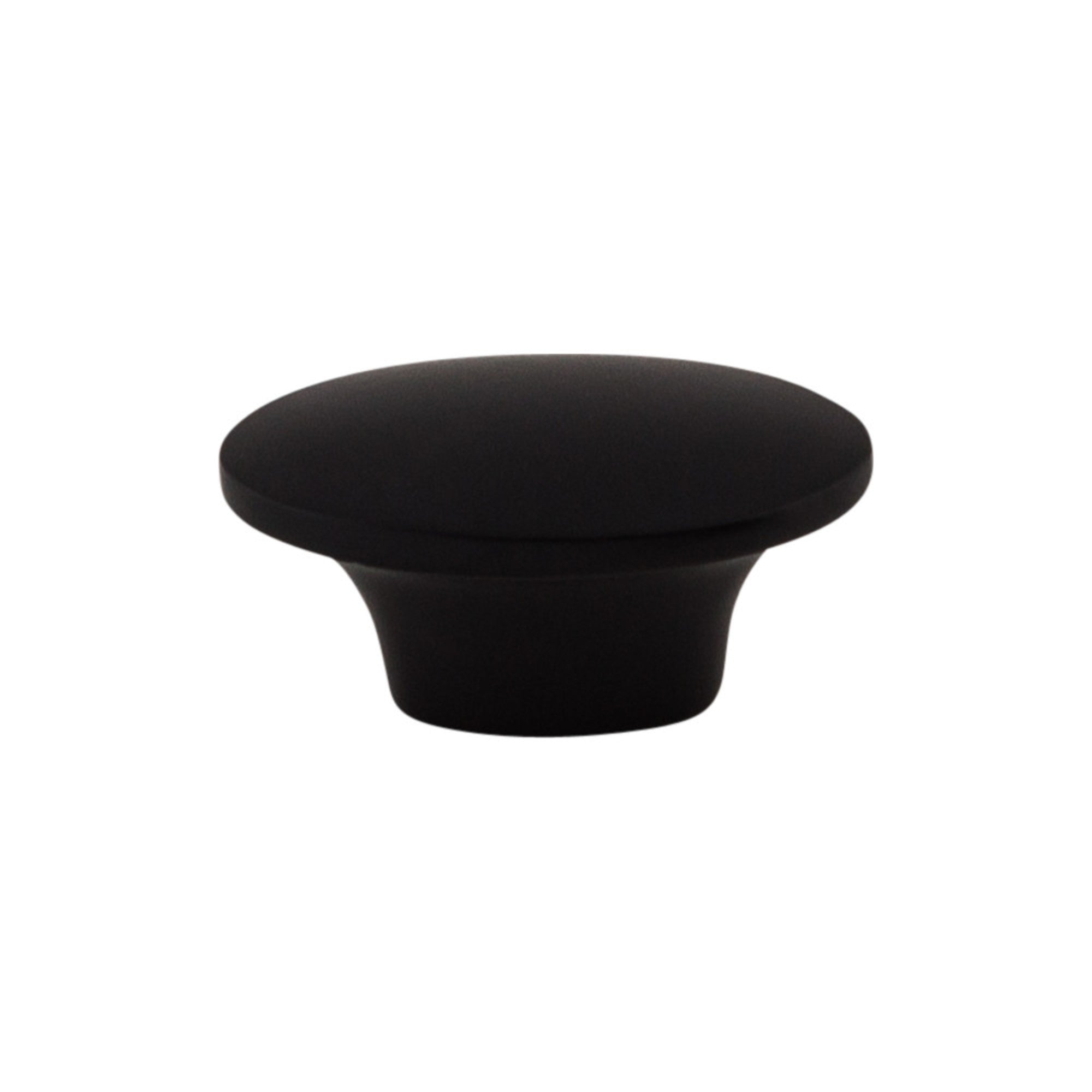 Dakota Oval Knob - Flat Black