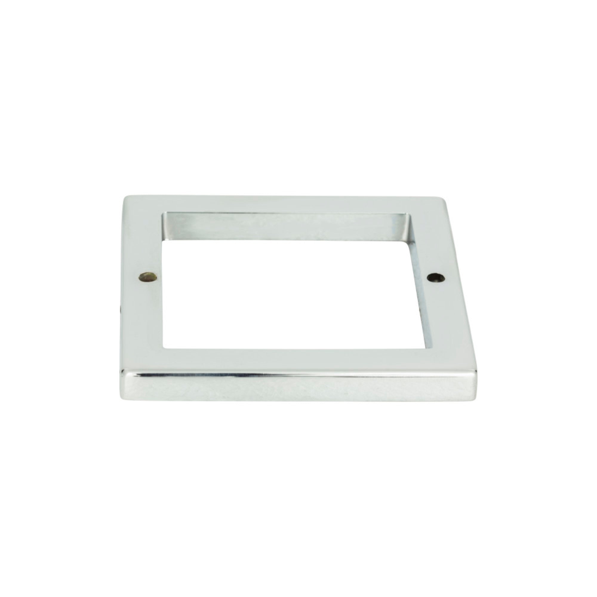 Tableau Square 2 1/2" Center to Center Pull Backplate - Polished Chrome