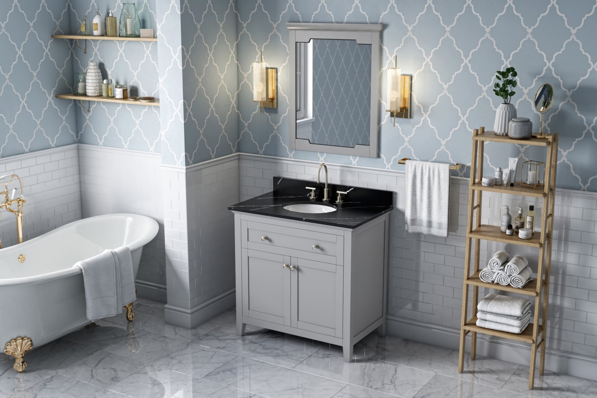 36" Chatham Vanity – Grey