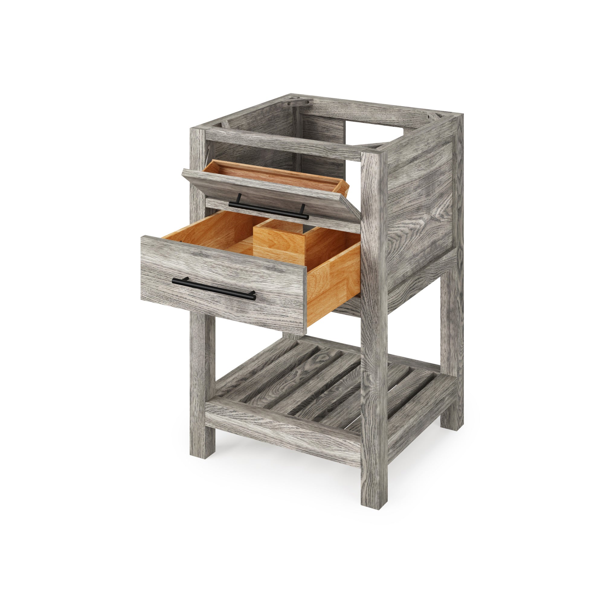 24" Wavecrest Vanity – Weathered Grey