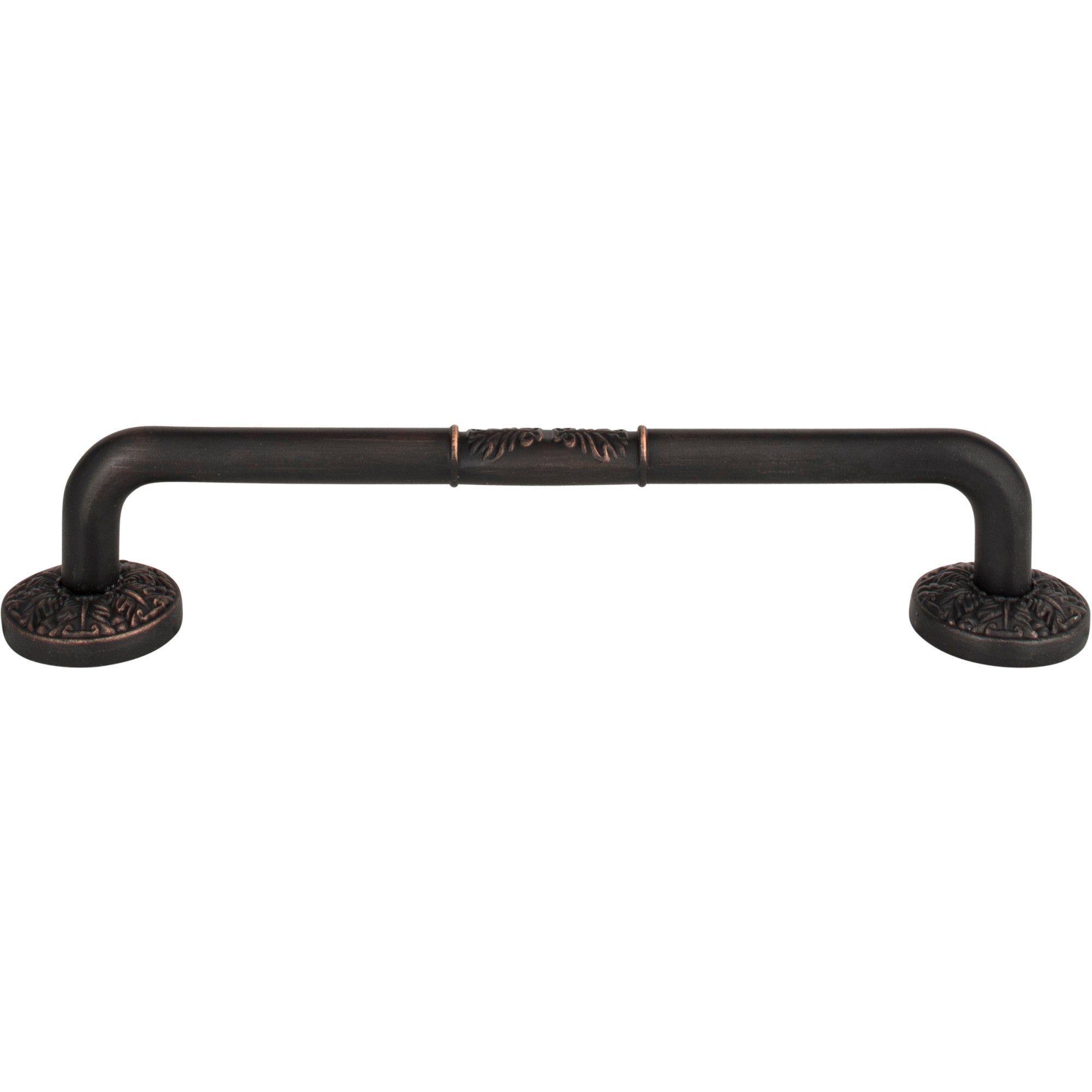 Hammered Medallion Bar Pull - Venetian Bronze
