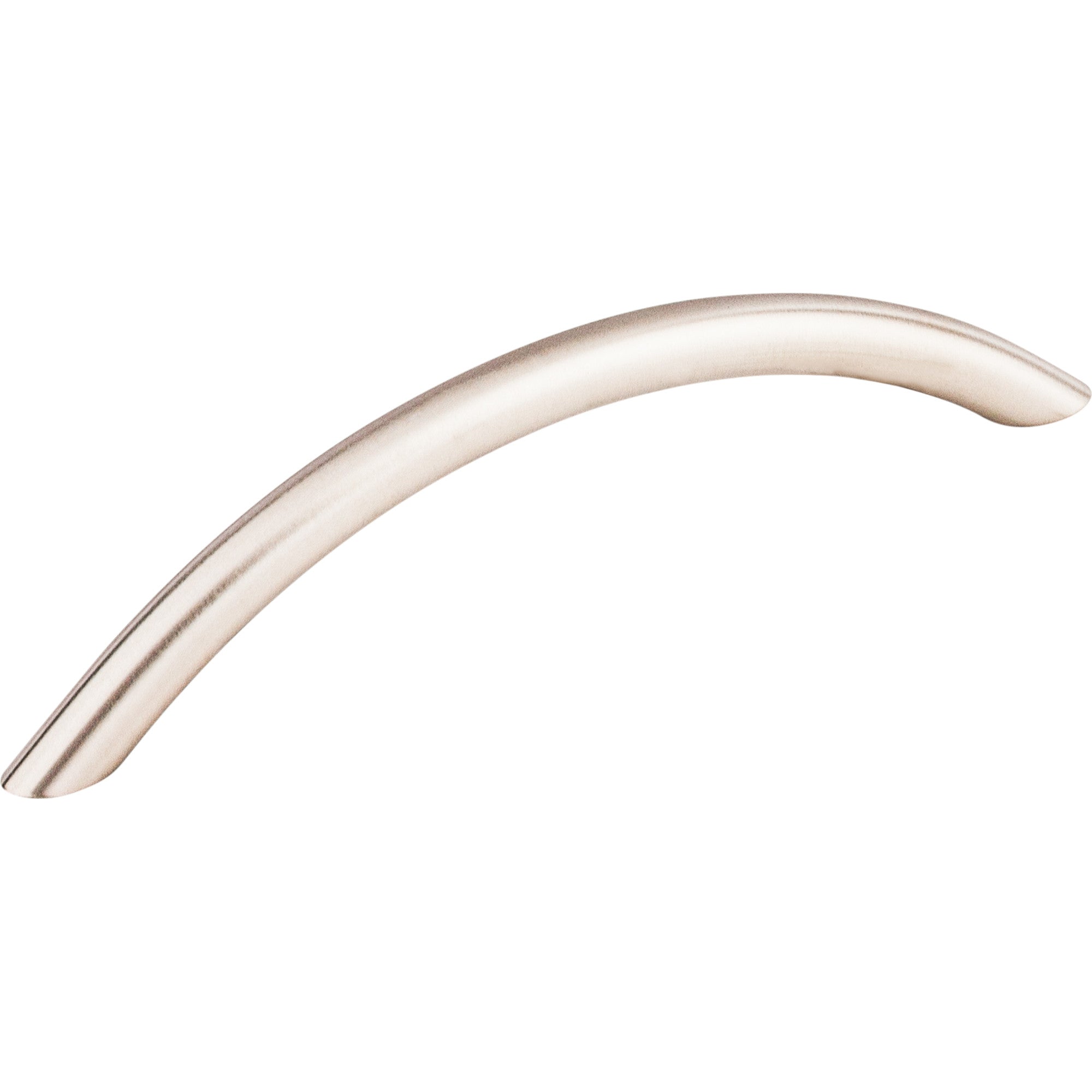 Solid Bowed 5 1/16" Center to Center Bar Pull - Stainless Steel