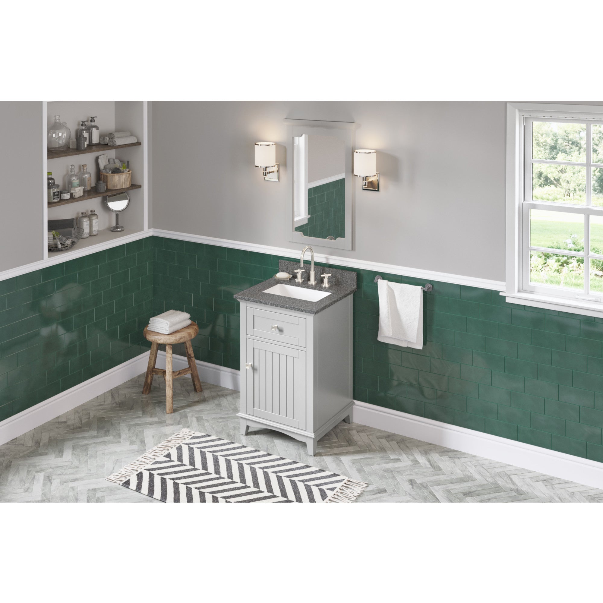 24" Savino Vanity – Grey