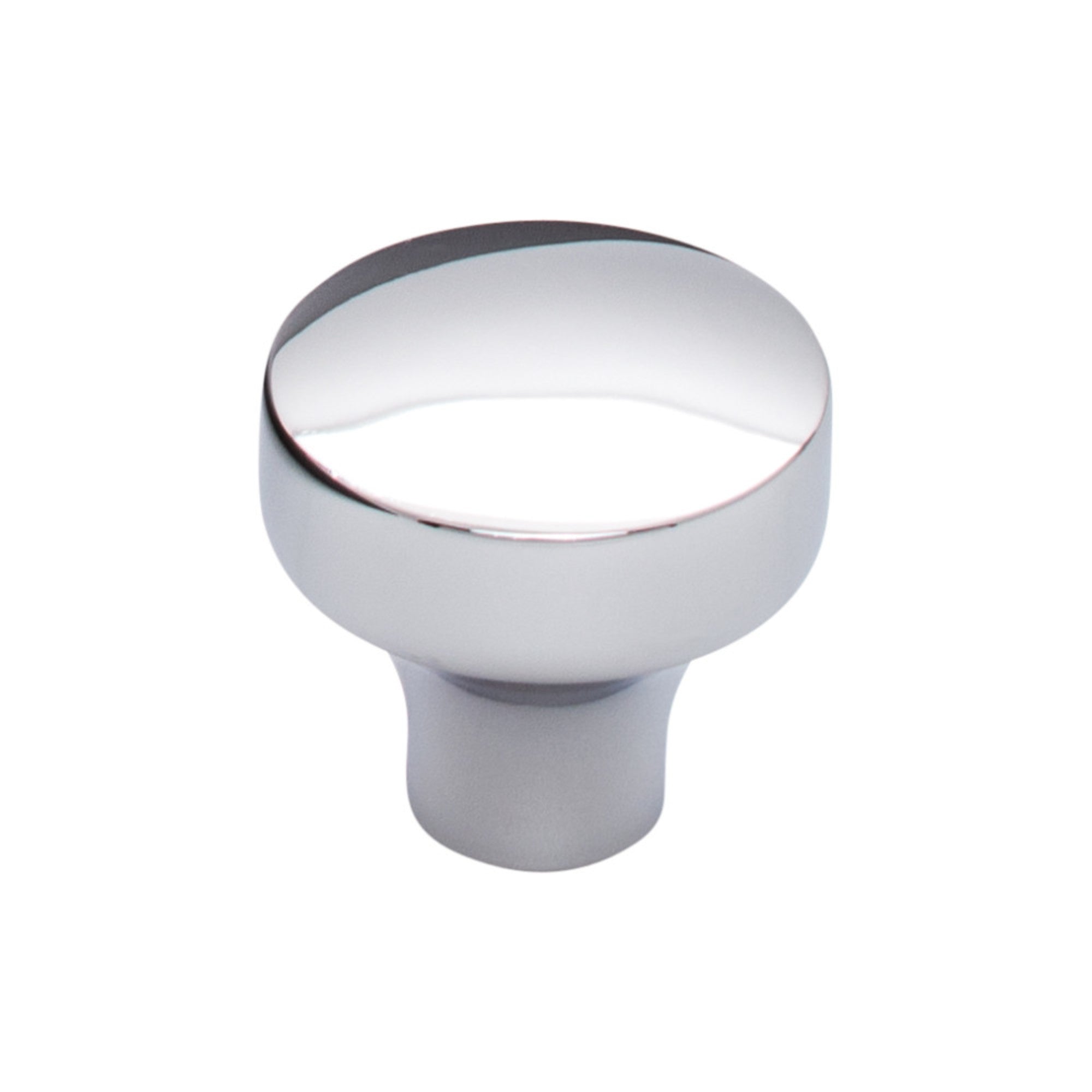 Kinney Round Knob - Polished Chrome