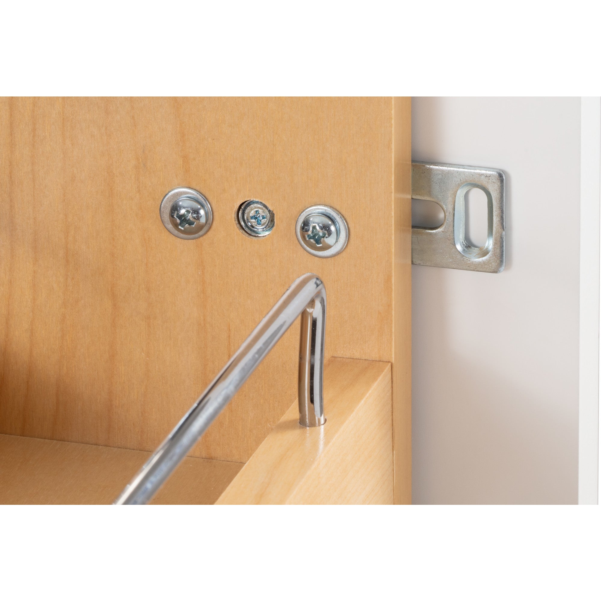 8" "No Wiggle" Soft-Close Under Drawer Base Pullout
