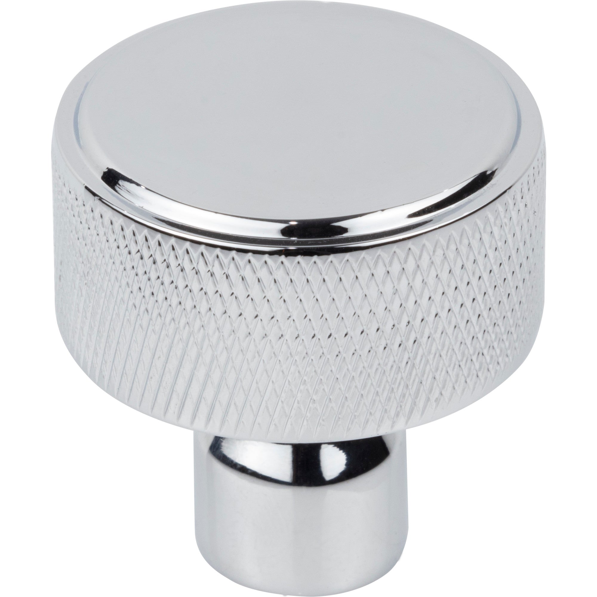Garrison Round Knob - Polished Chrome