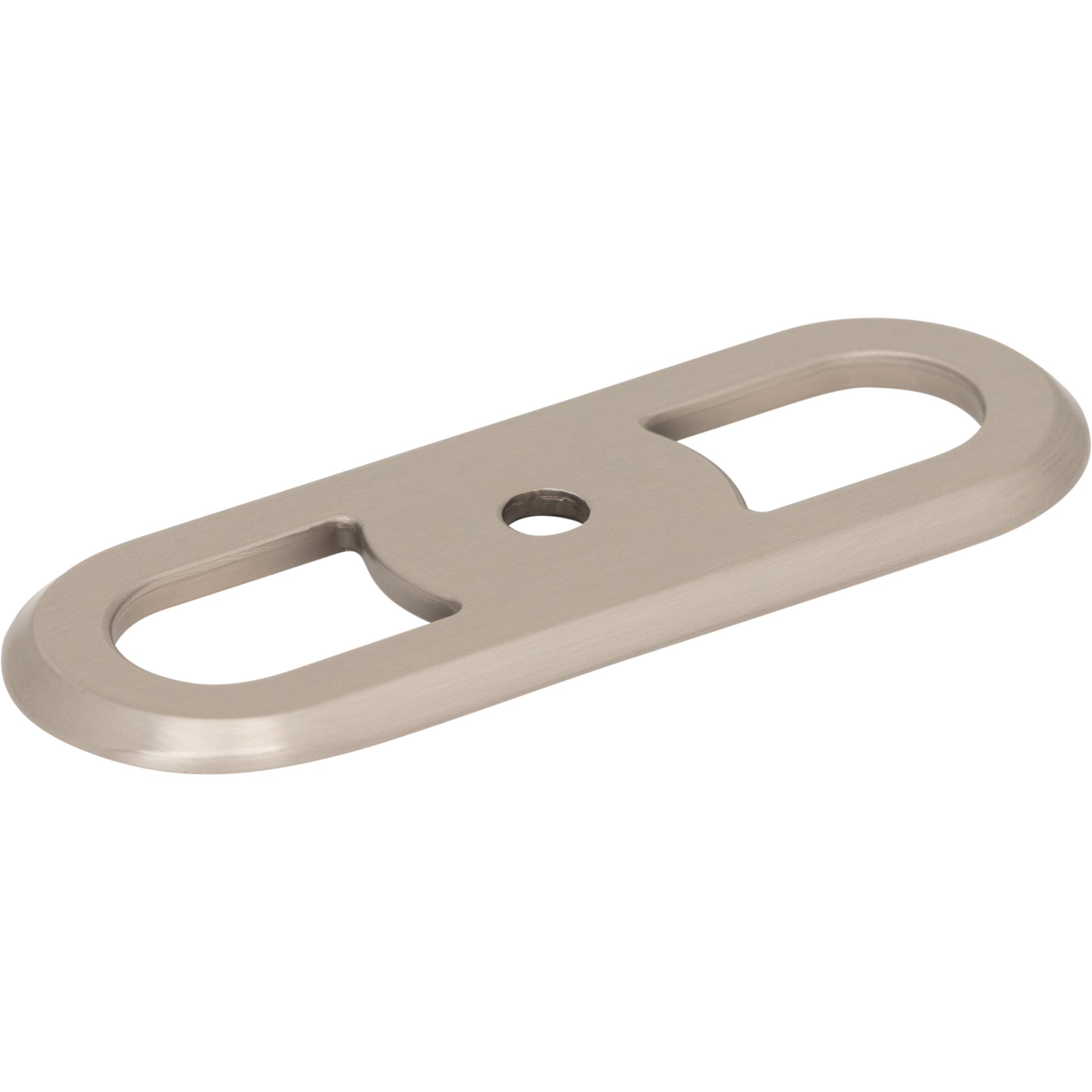 Brockwell 2 3/4" Center to Center Pull Backplate - Brushed Satin Nickel