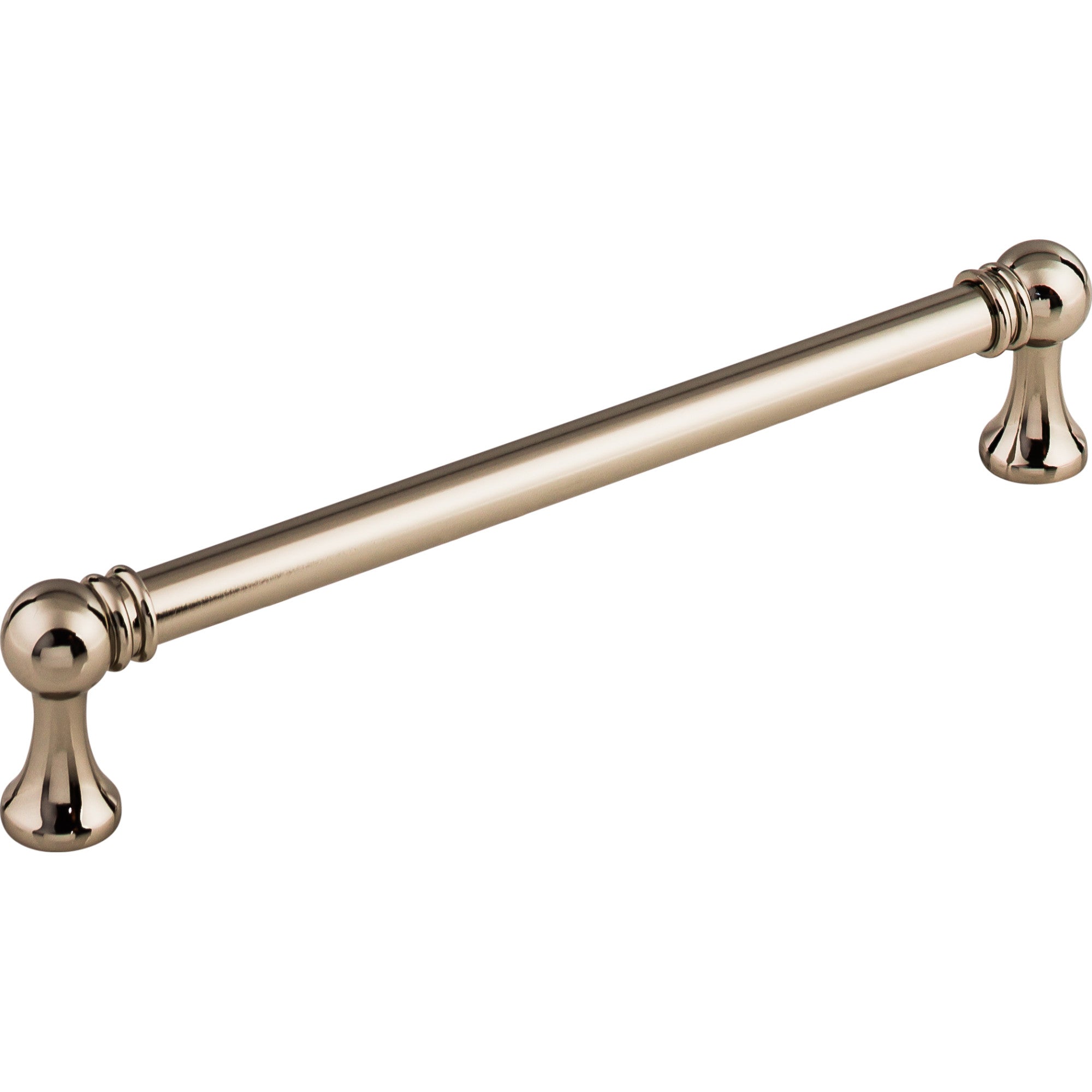 Kara 6 5/16" Center to Center Bar Pull - Polished Nickel
