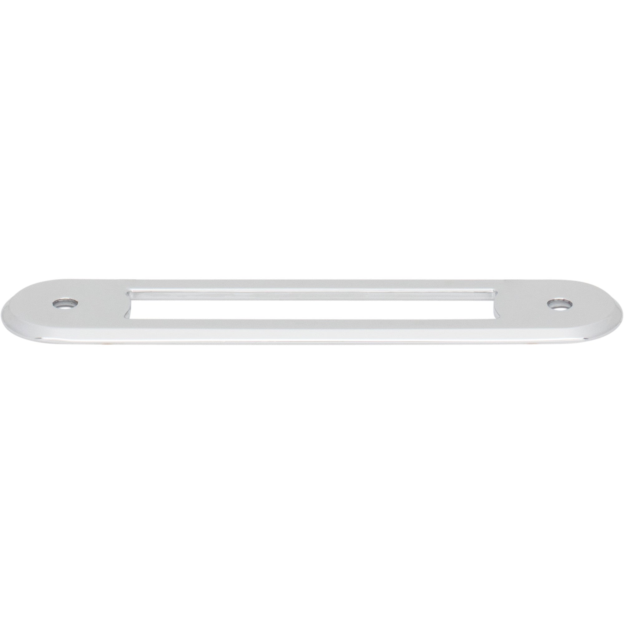 Brockwell 3 3/4" Center to Center Pull Backplate - Polished Chrome