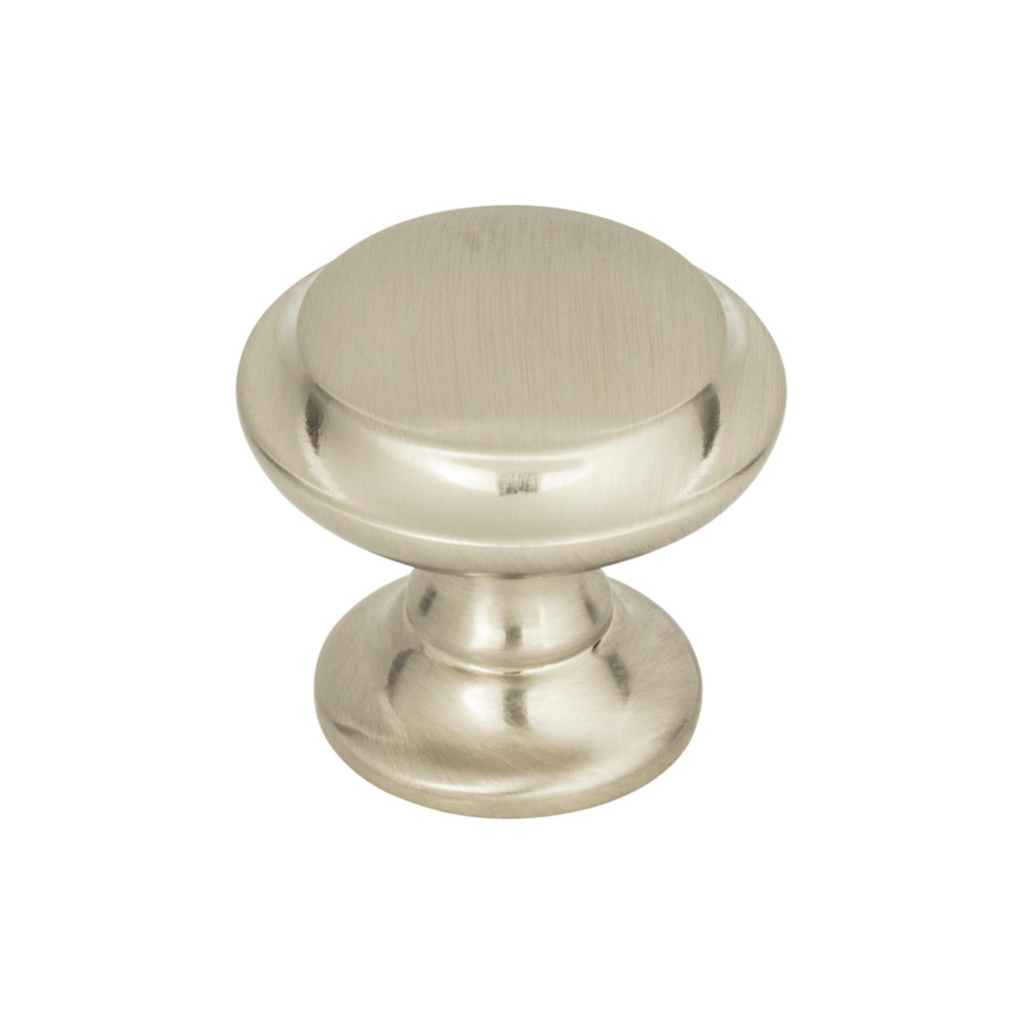 Barrow Mushroom Knob - Brushed Satin Nickel
