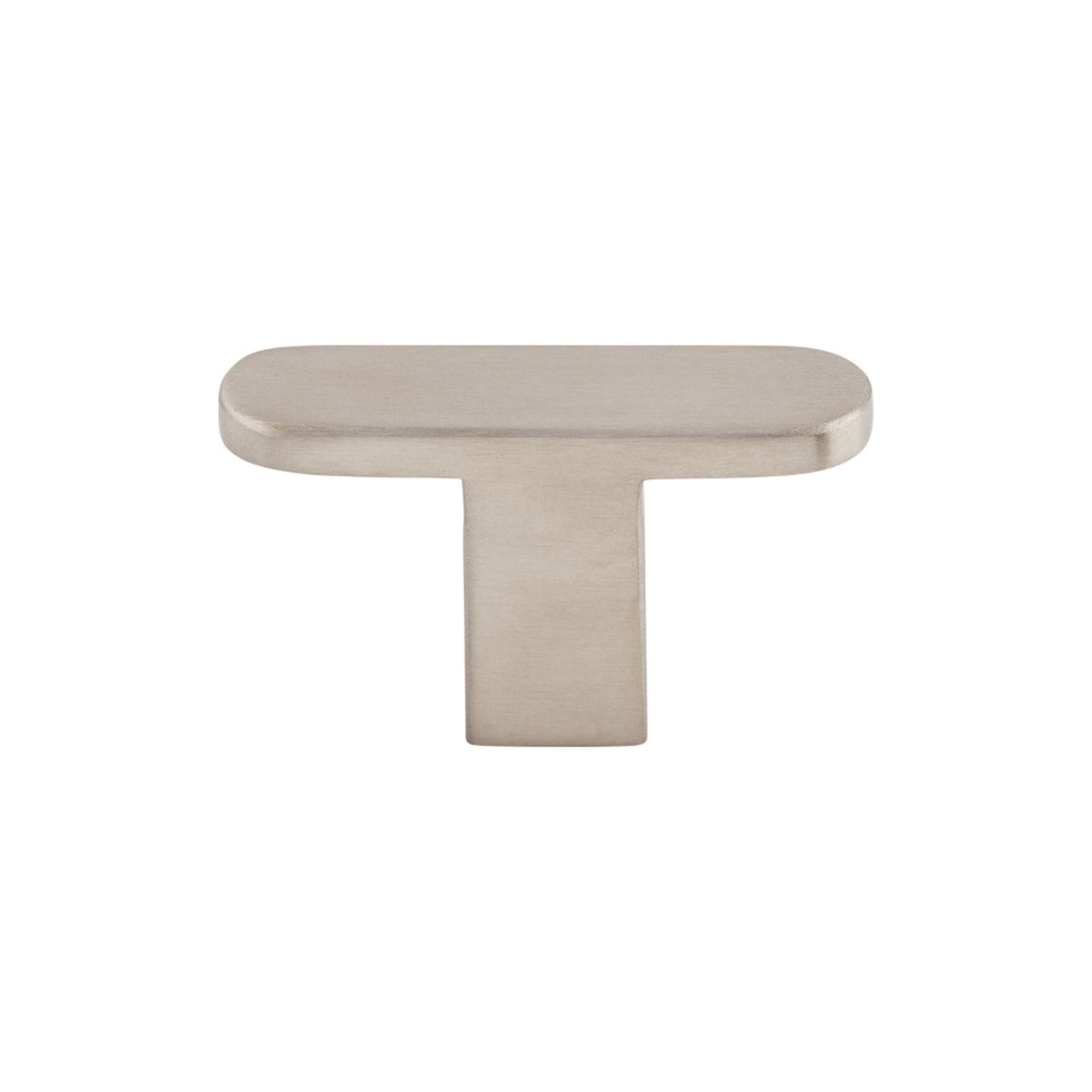 Stainless T 1 5/8" Length Geometric Knob - Stainless Steel