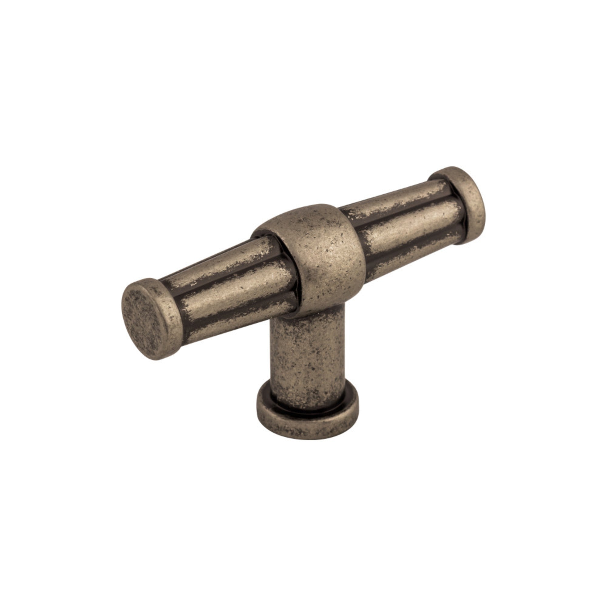 Luxor 2 1/2" Length Bar Knob - Pewter Antique