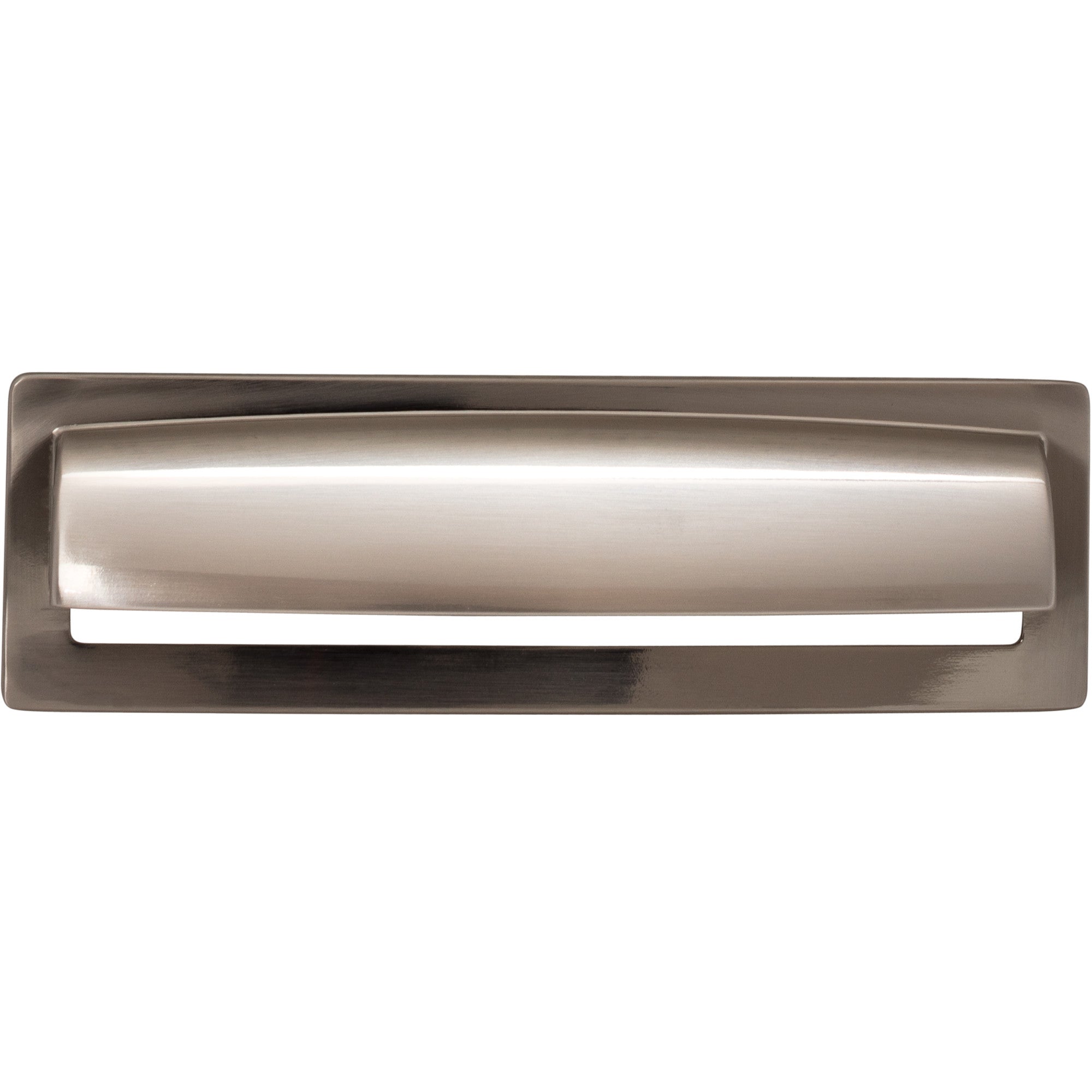 Hollin Cup/Bin Pull - Brushed Satin Nickel