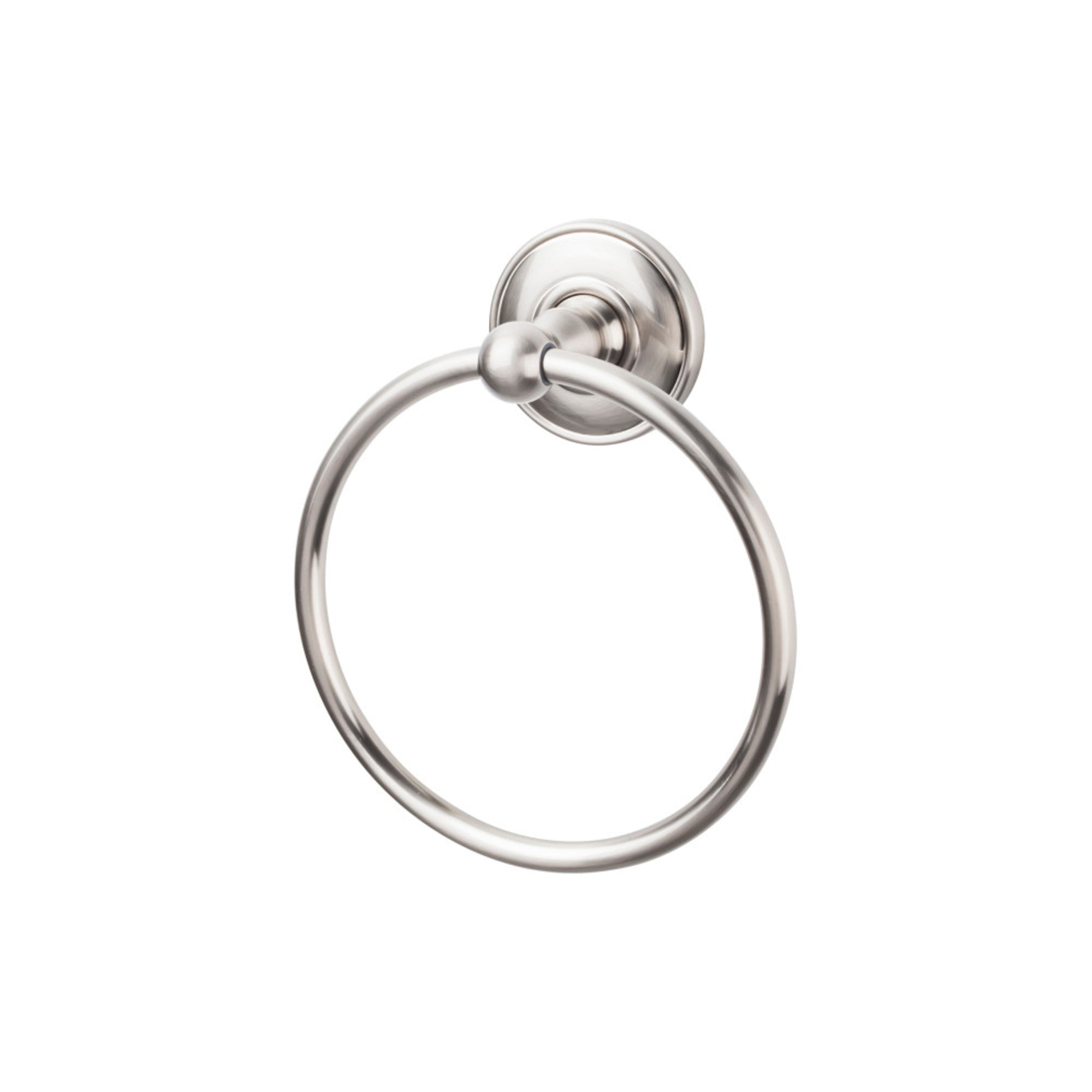 TOP BATH (R) Edwardian Bath  Towel Ring - Brushed Satin Nickel