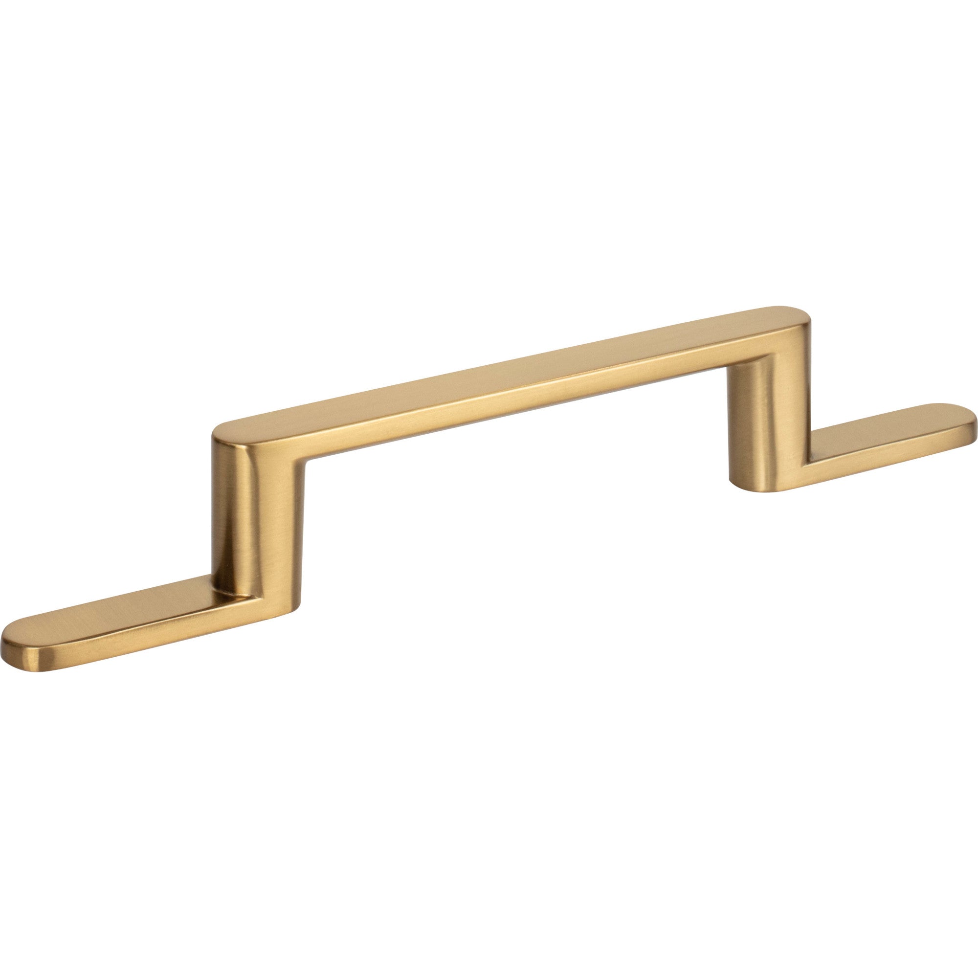 Alaire 3 3/4" Center to Center Bar Pull - Warm Brass