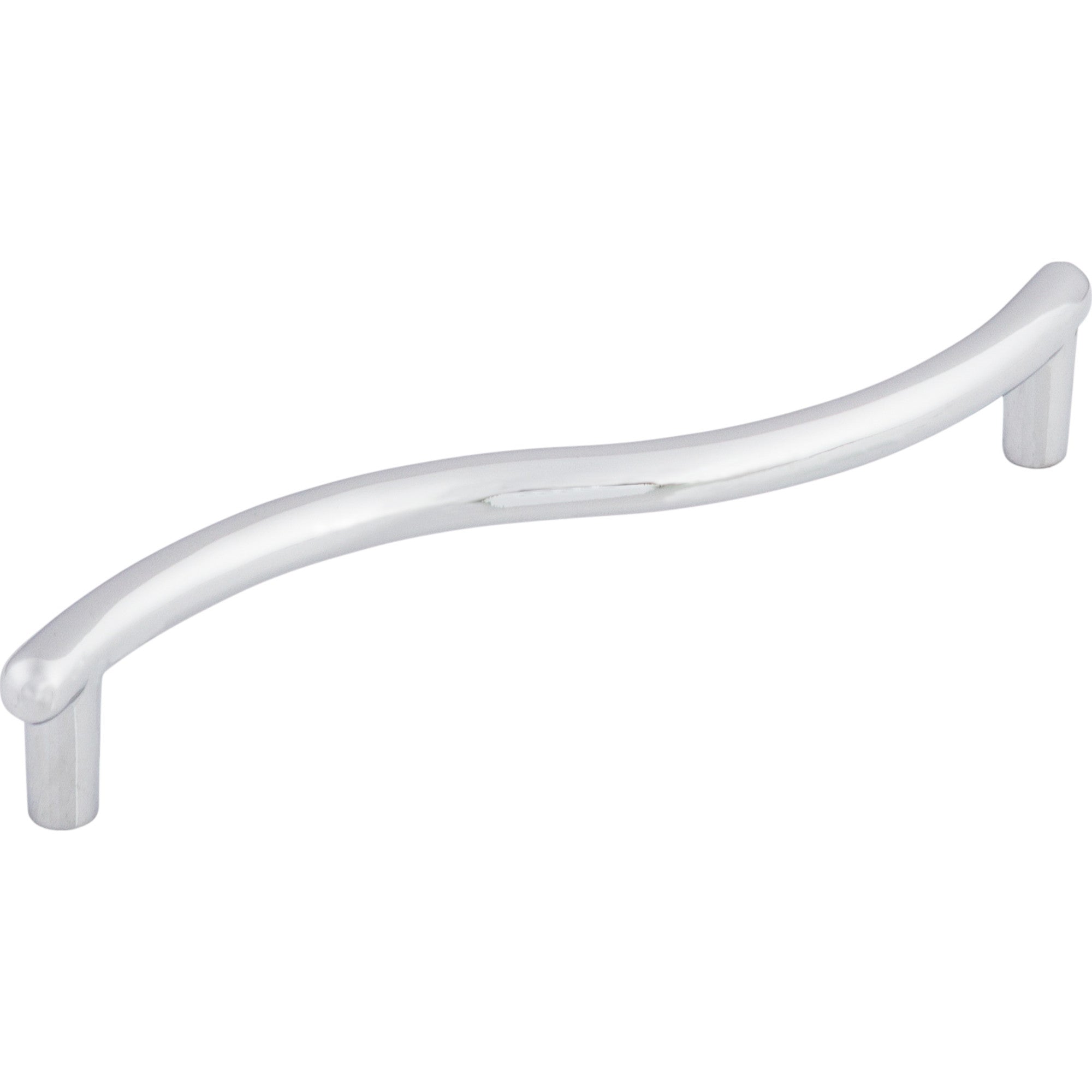 Spiral 5 1/16" Center to Center Bar Pull - Polished Chrome