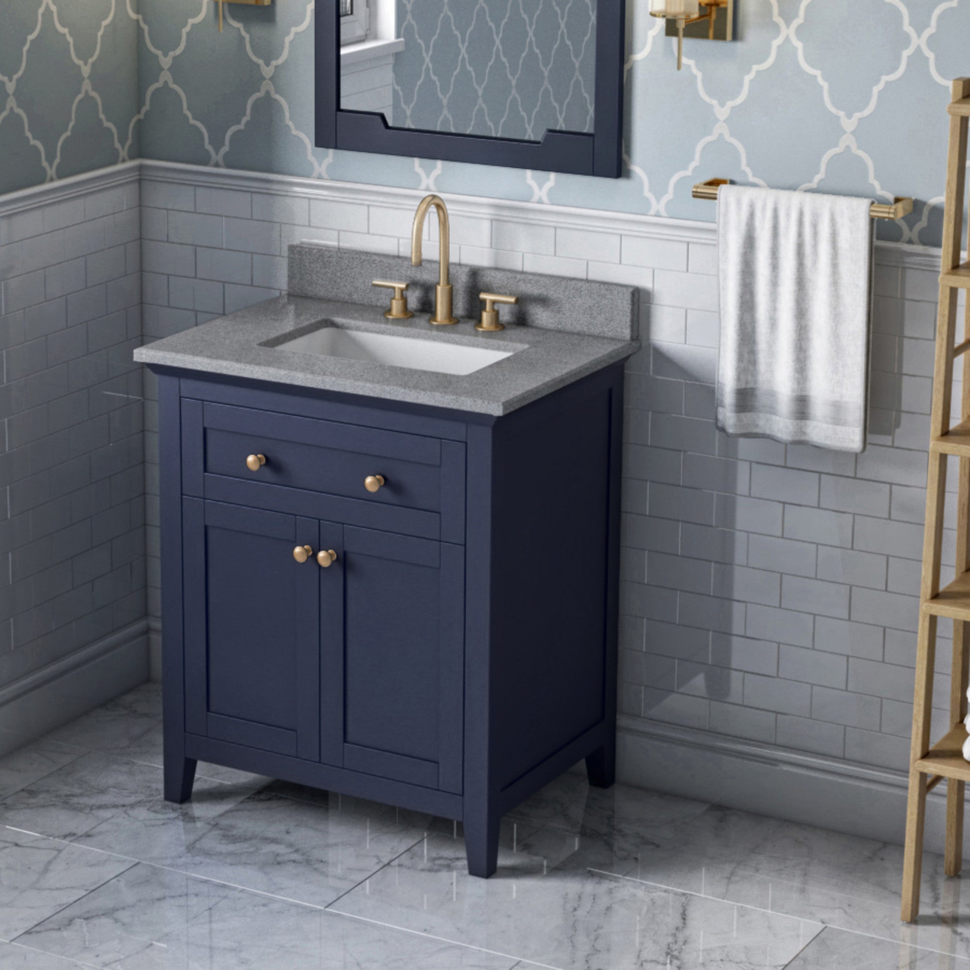 30" Chatham Vanity – Hale Blue