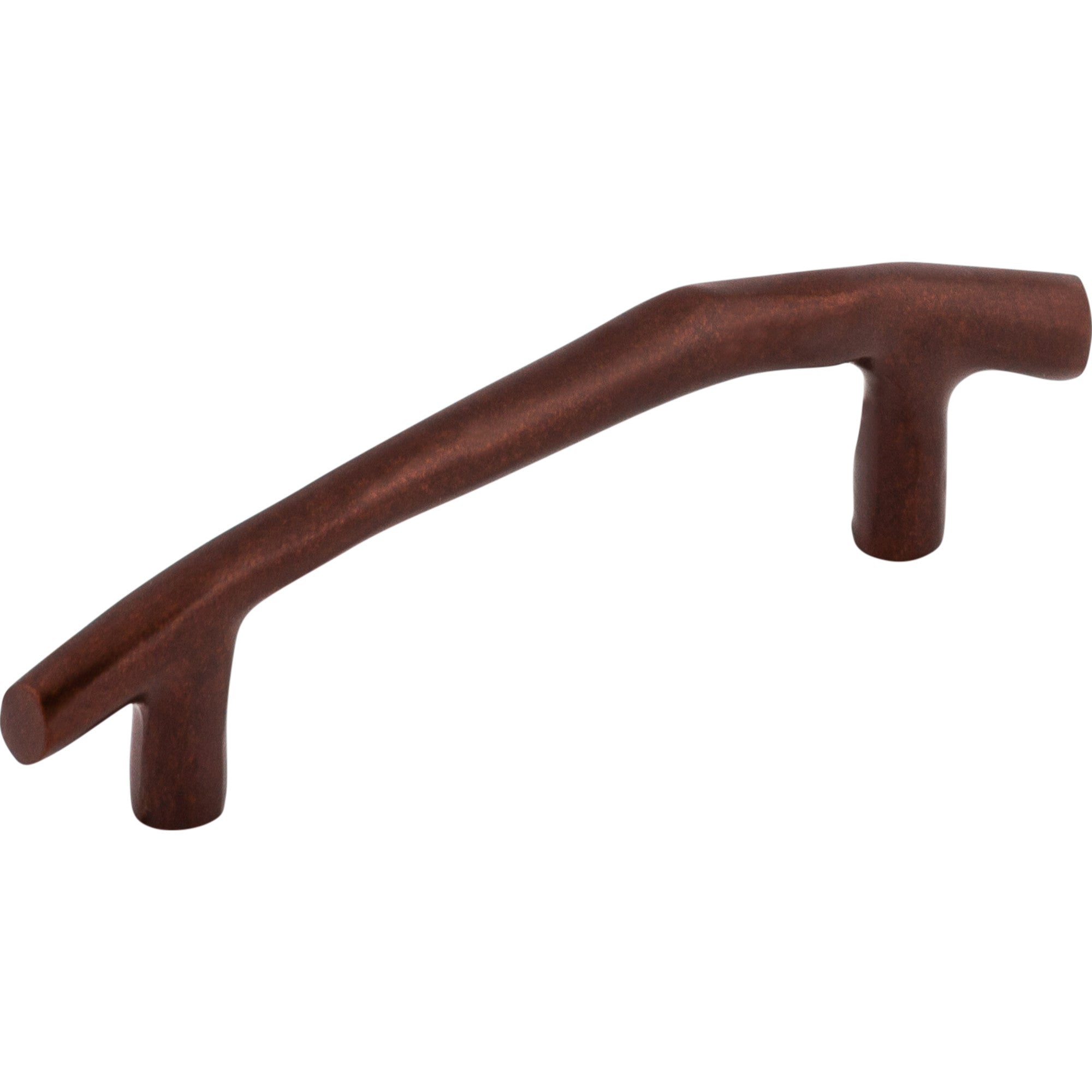 Aspen Twig 3 1/2" Center to Center Bar Pull - Mahogany Bronze