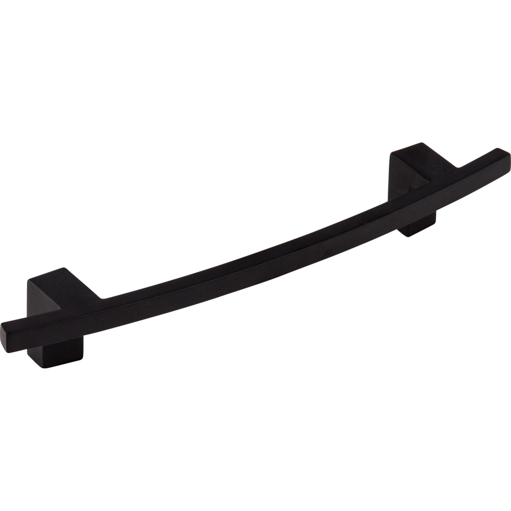 Slanted 5" Center to Center Bar Pull - Flat Black