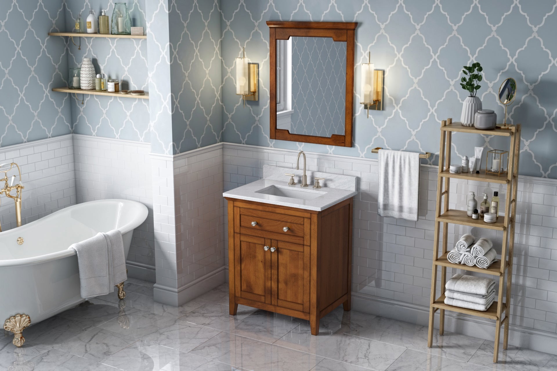30" Chatham Vanity – Chocolate