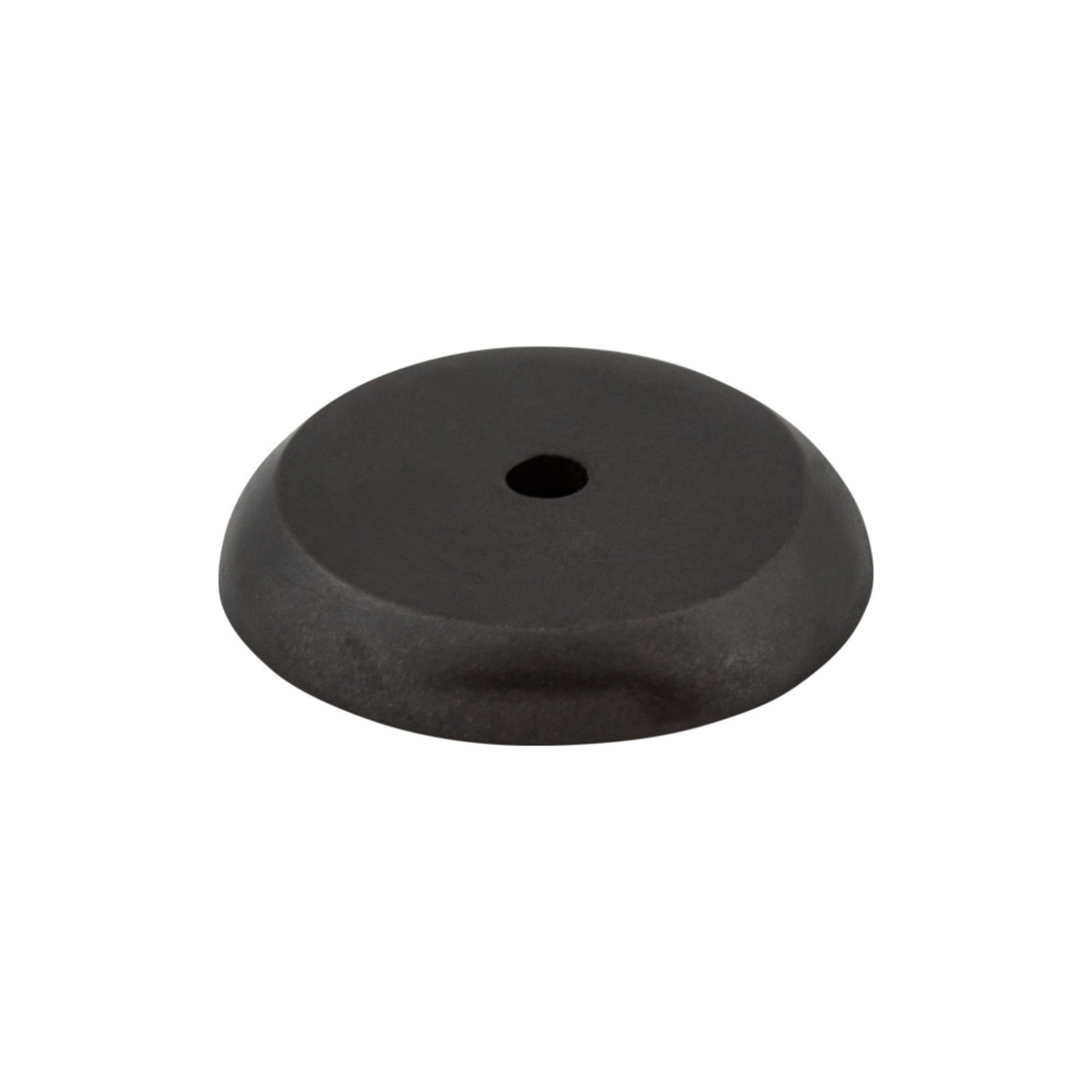 Aspen Round Knob Backplate - Medium Bronze