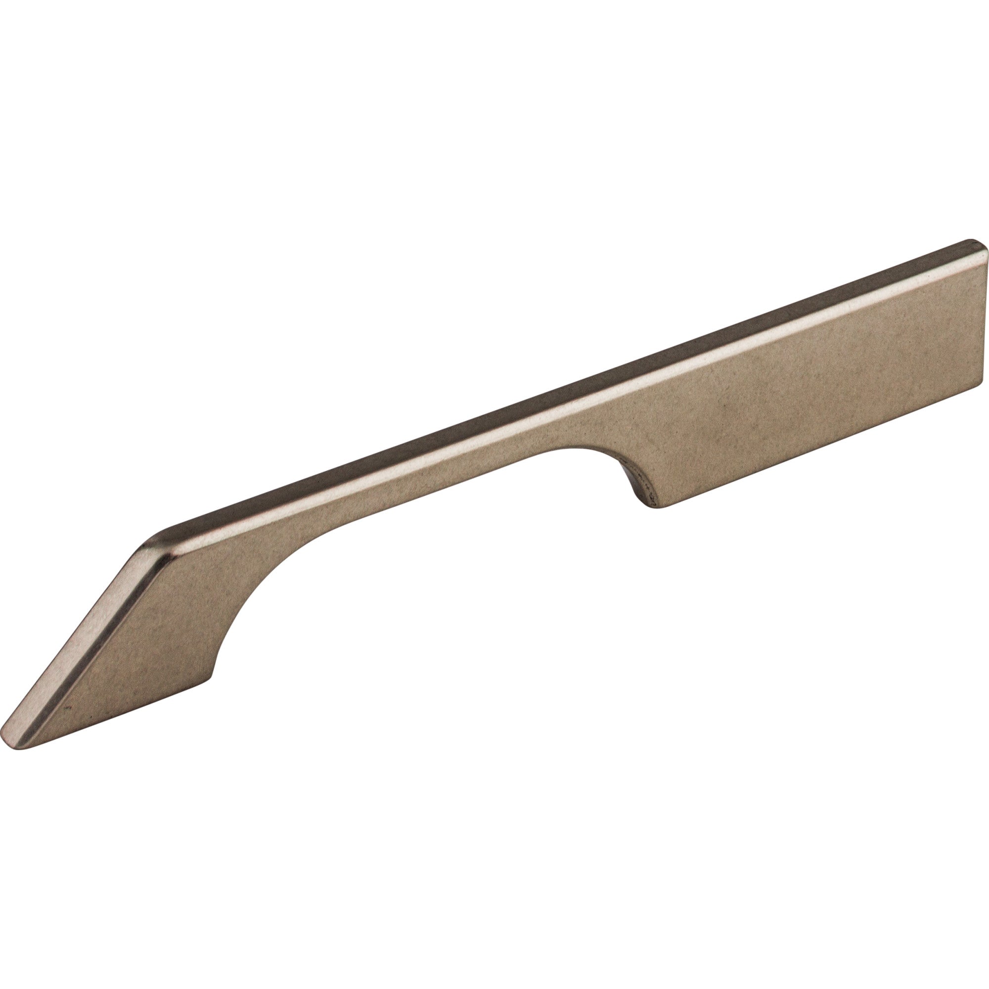 Tapered 7" Center to Center Bar Pull - Pewter Antique