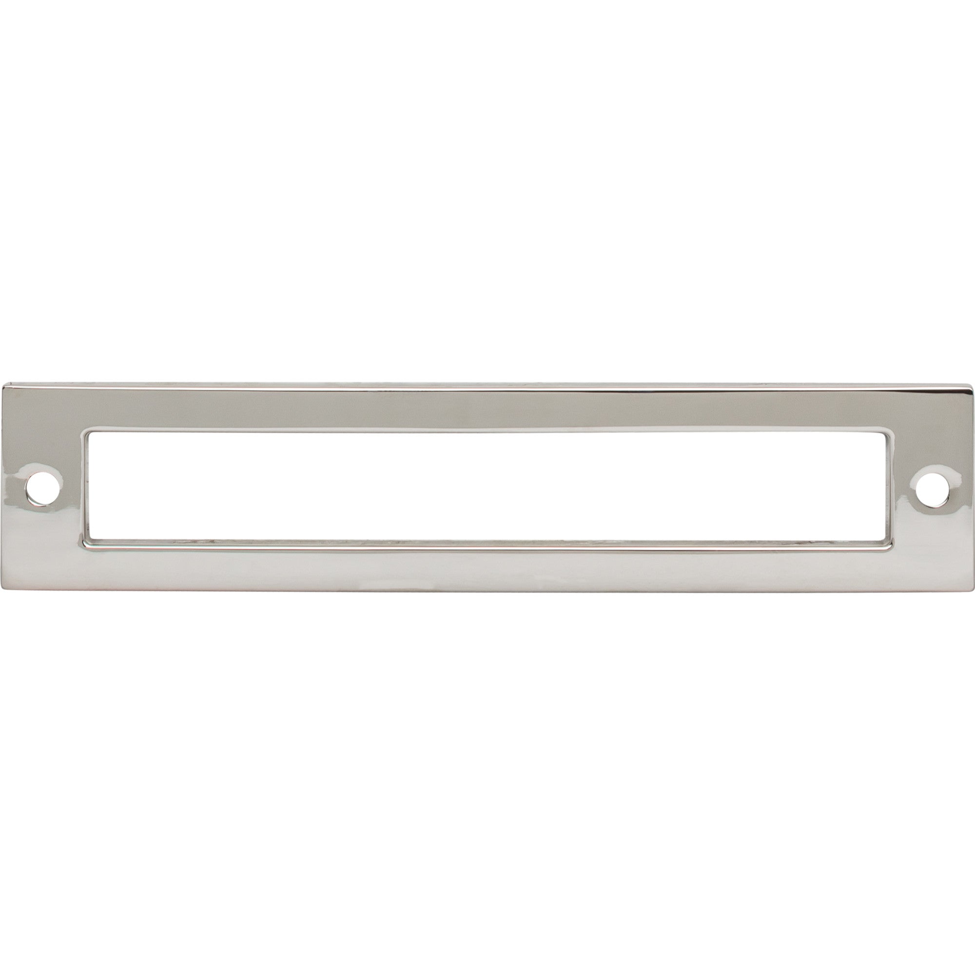 Hollin 5 1/16" Center to Center Pull Backplate - Polished Nickel