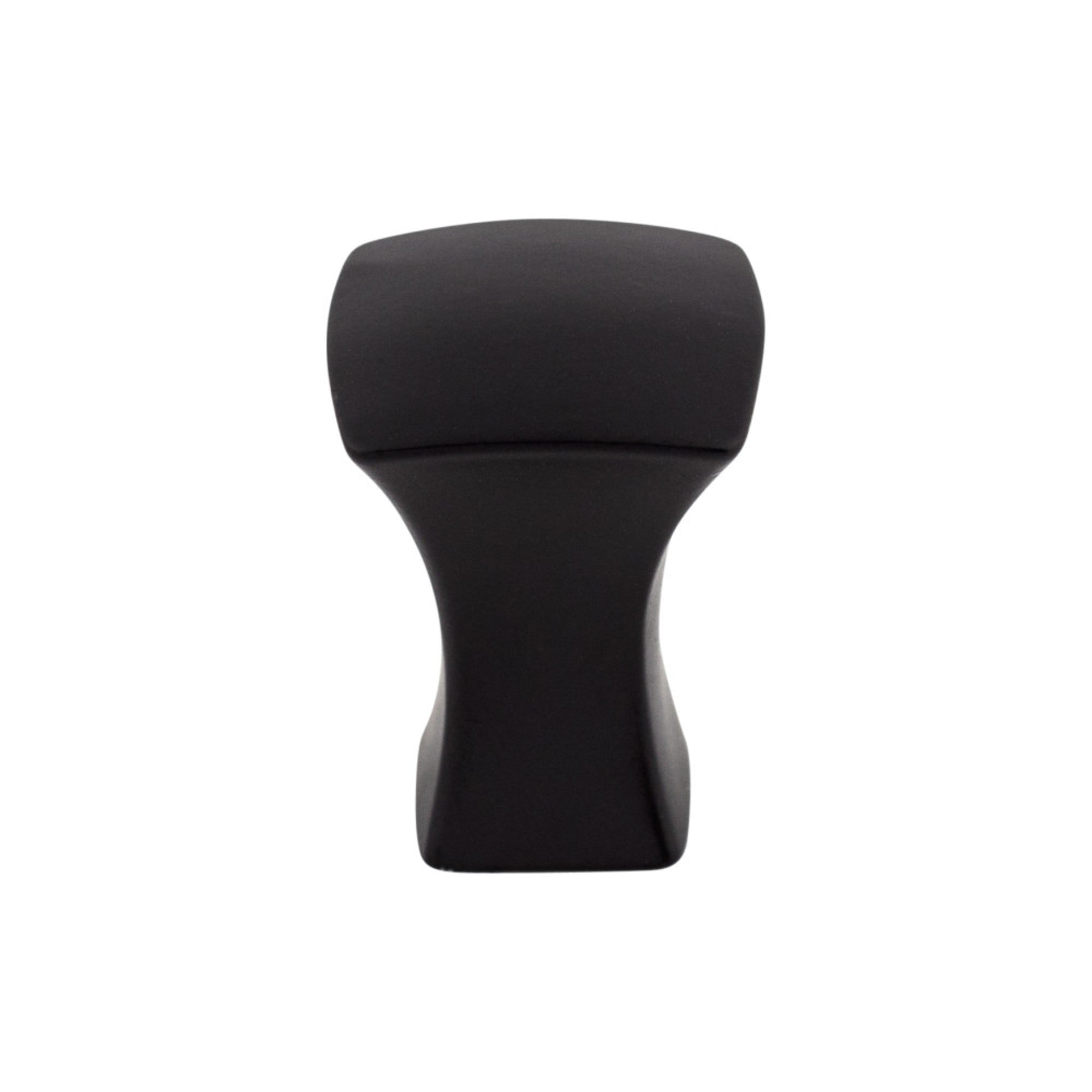 Glacier Square Knob - Flat Black