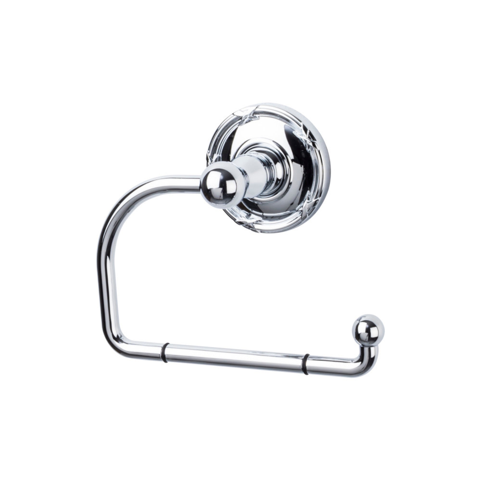 TOP BATH (R) Edwardian Bath  Wall Mounted Toilet Paper Holder - Polished Chrome