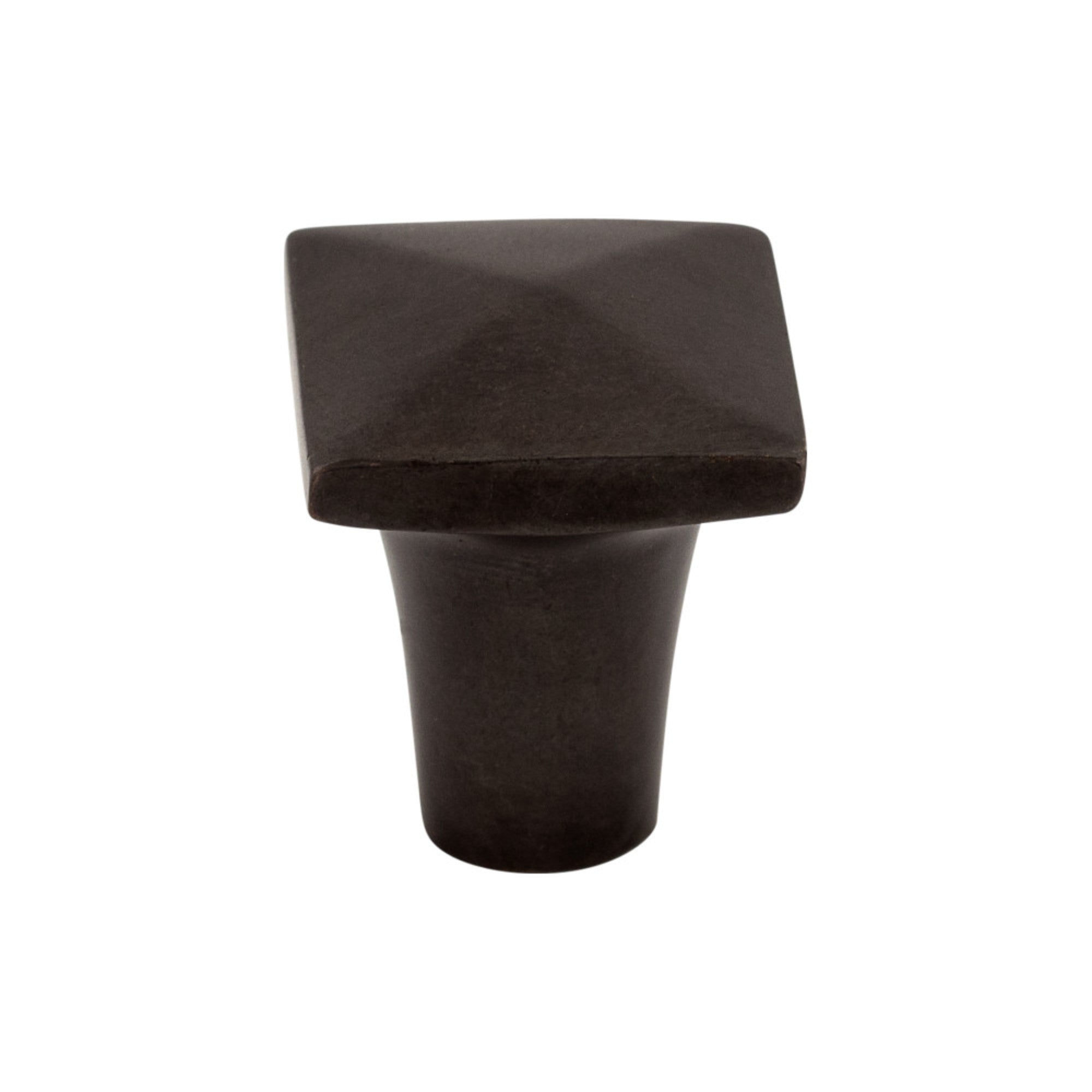 Aspen Square Knob - Medium Bronze