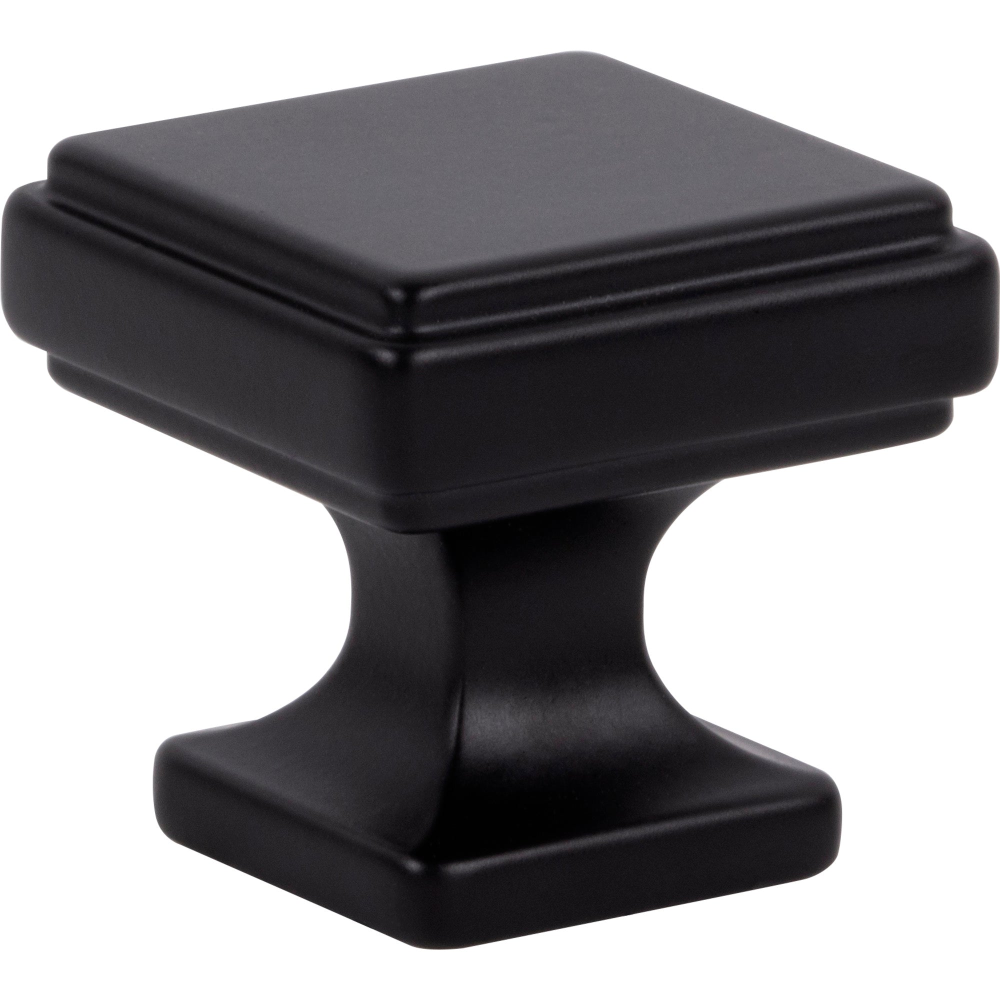 Kate Square Knob - Matte Black