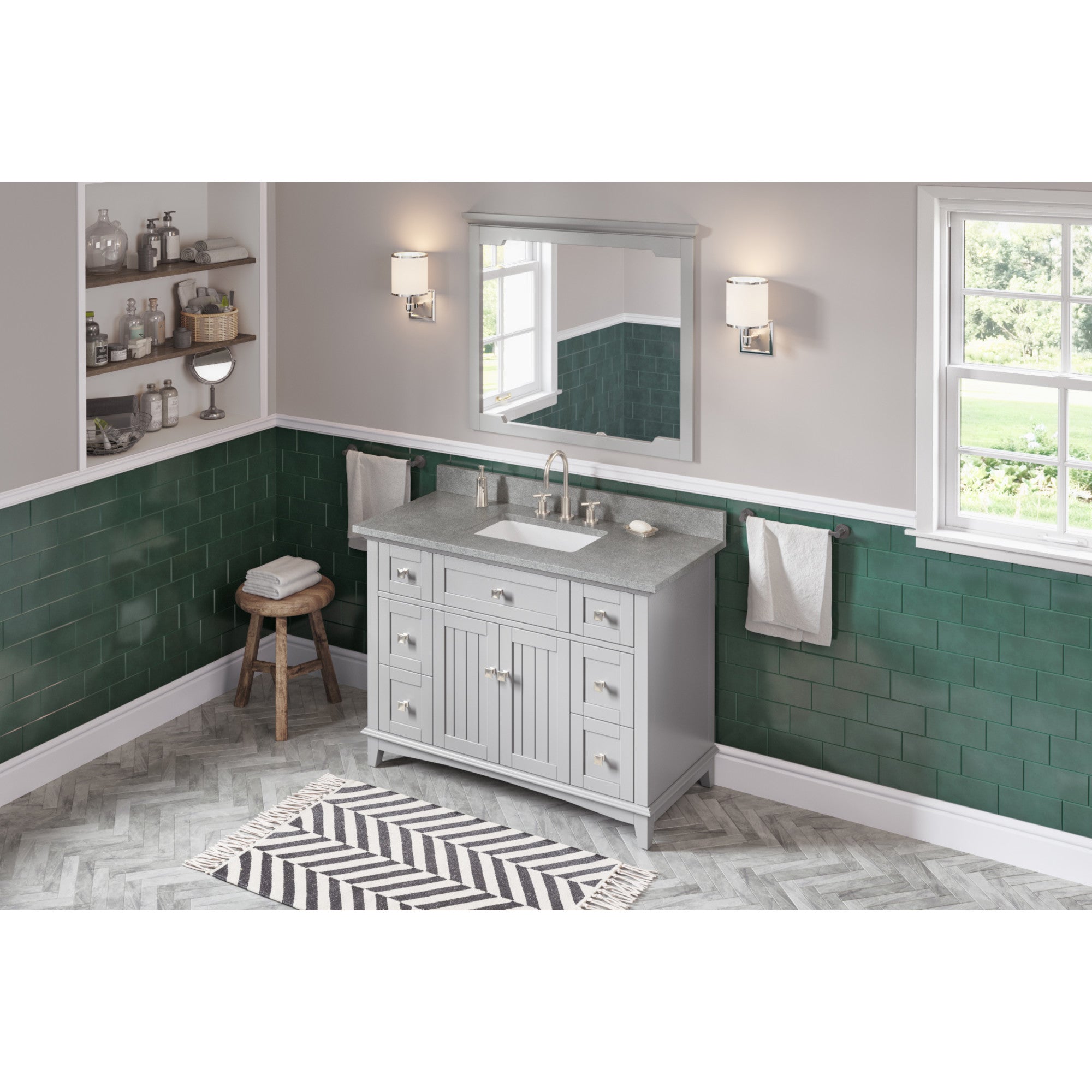 48" Savino Vanity – Grey
