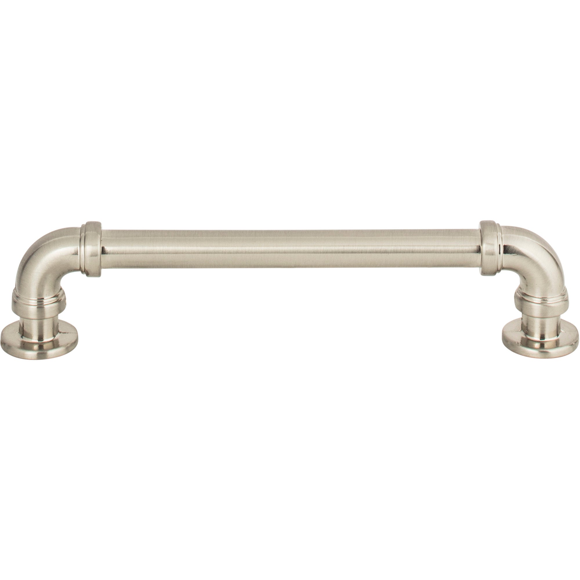 Steam Punk Bar Pull - Brushed Nickel