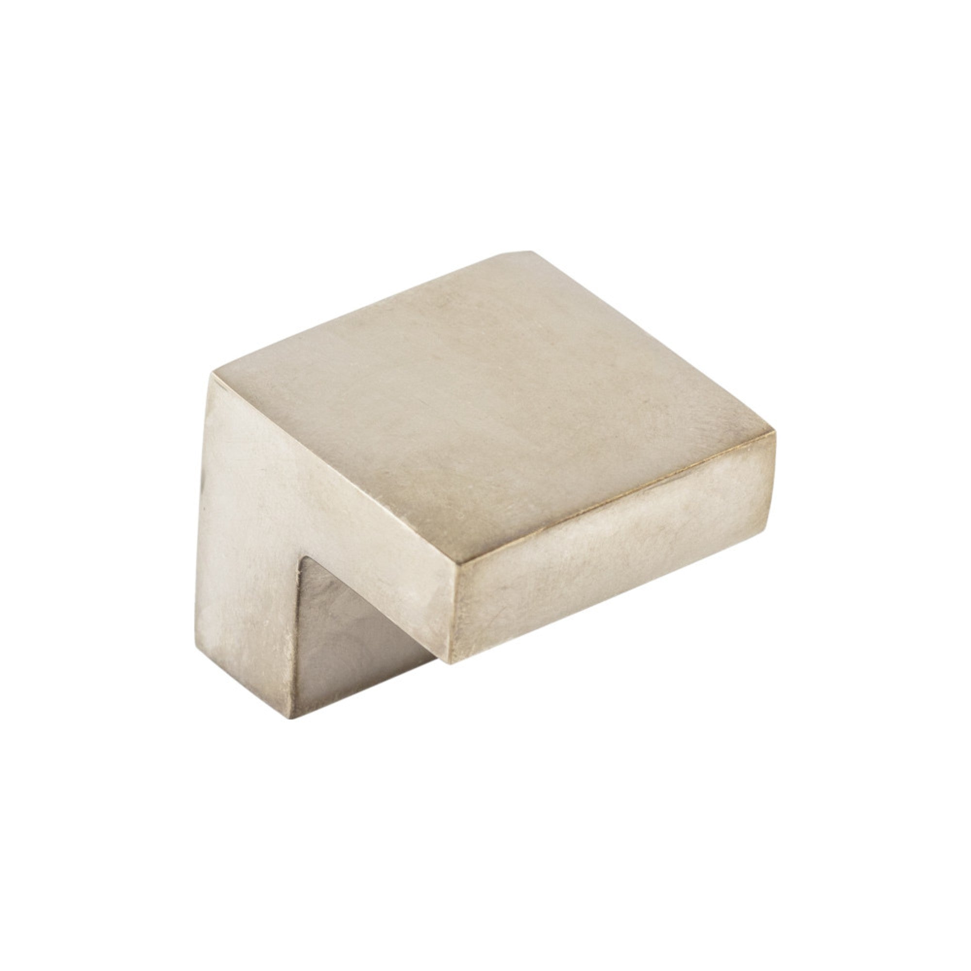 Square Square Knob - Polished Nickel
