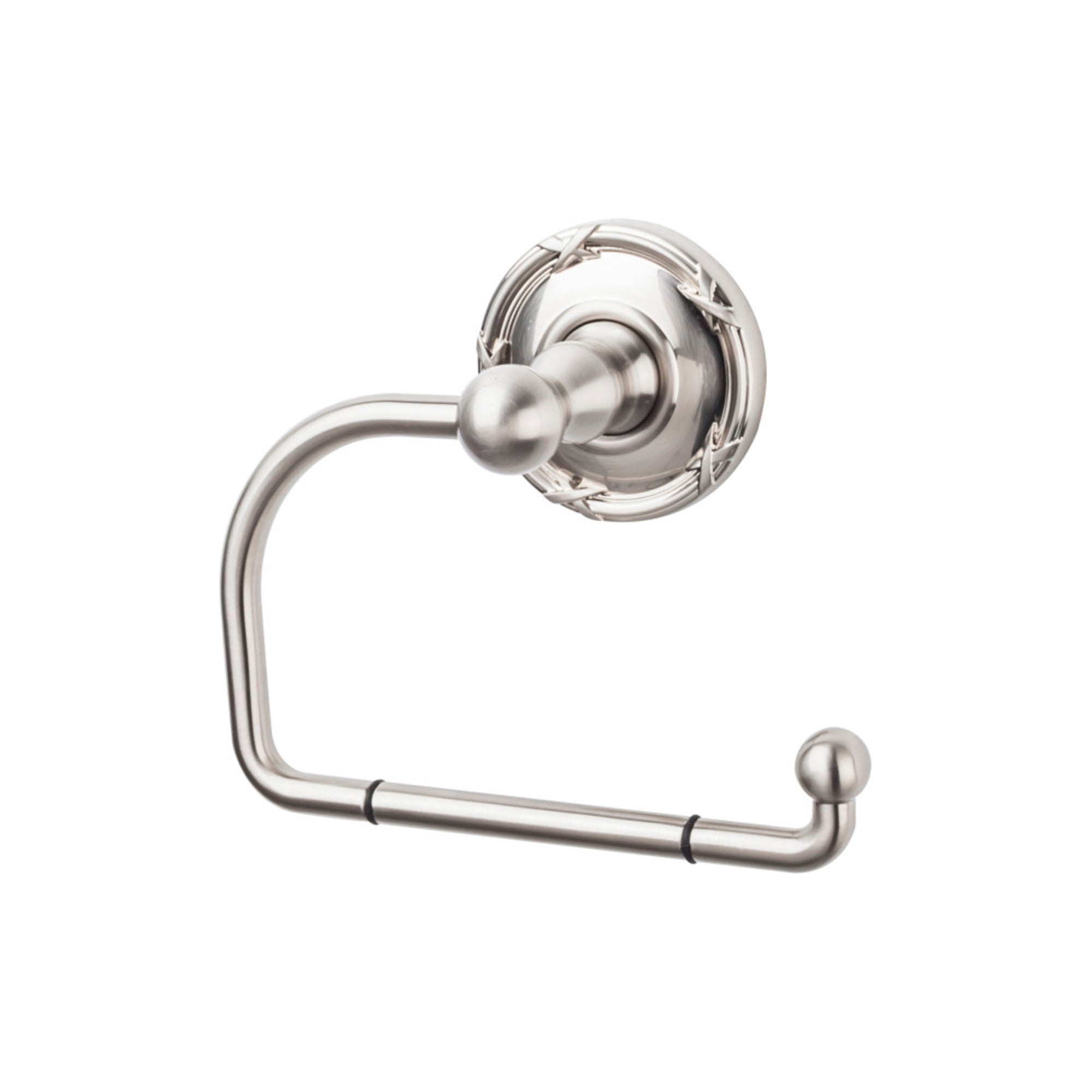 TOP BATH (R) Edwardian Bath  Wall Mounted Toilet Paper Holder - Brushed Satin Nickel