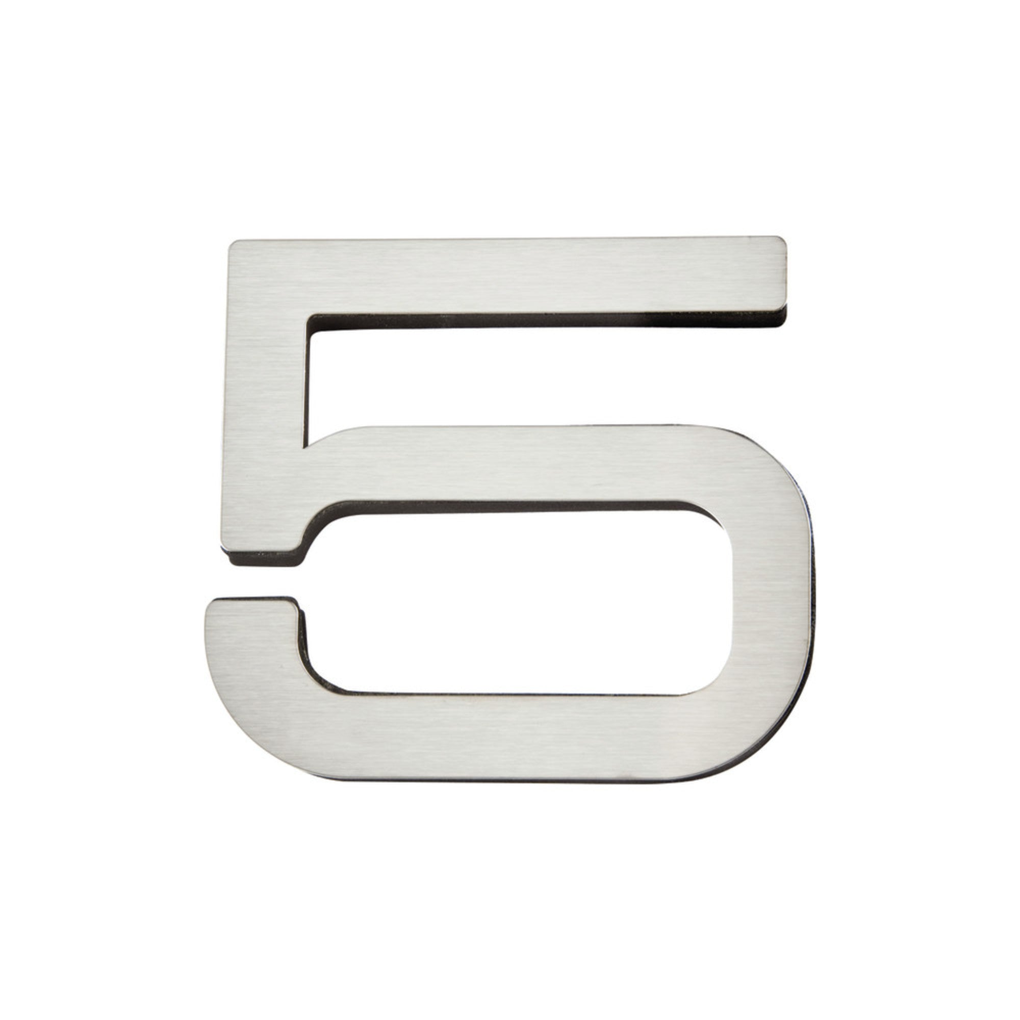 Paragon 4" H  House Number - Stainless Steel