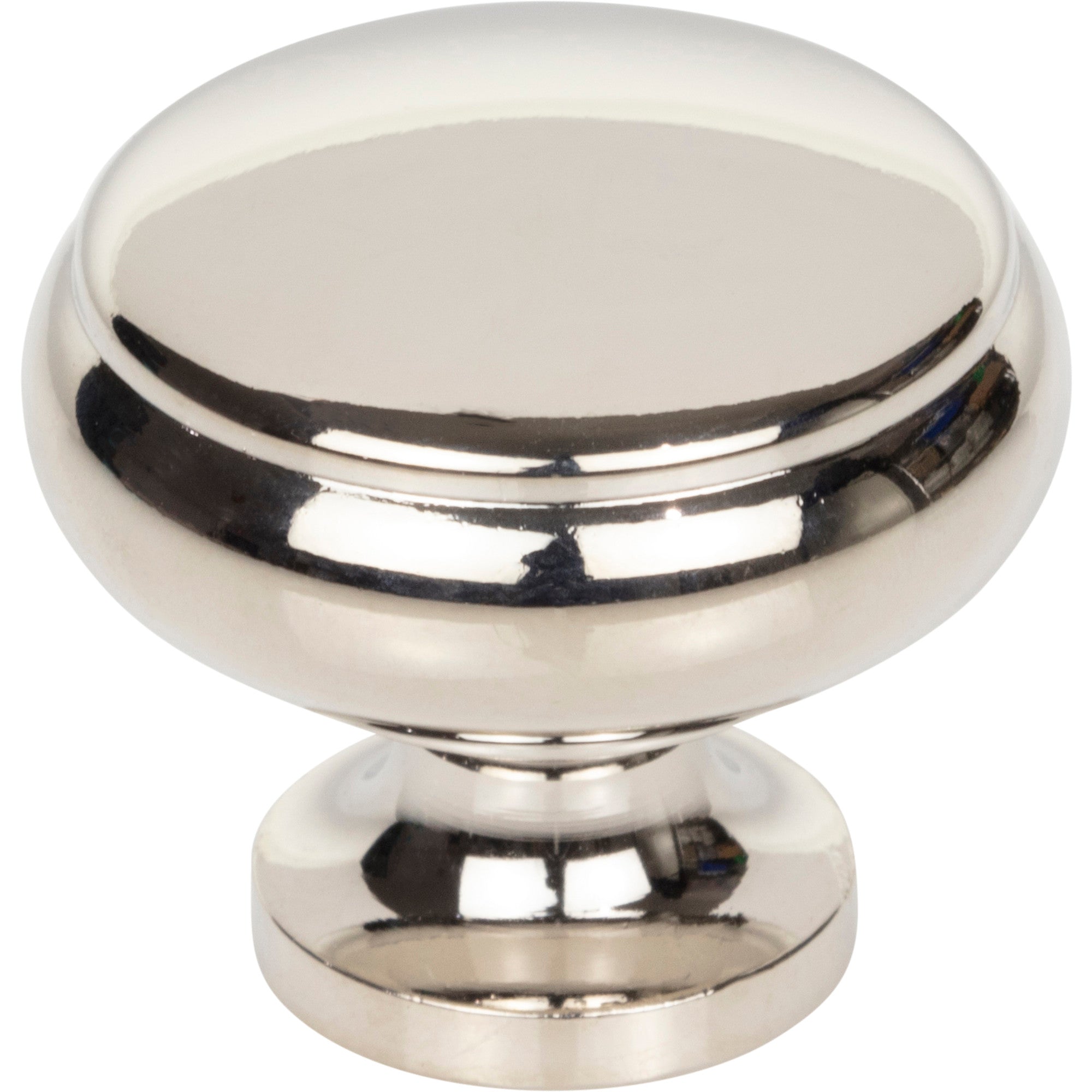 Cumberland 1 1/4" Diameter Round Knob - Polished Nickel