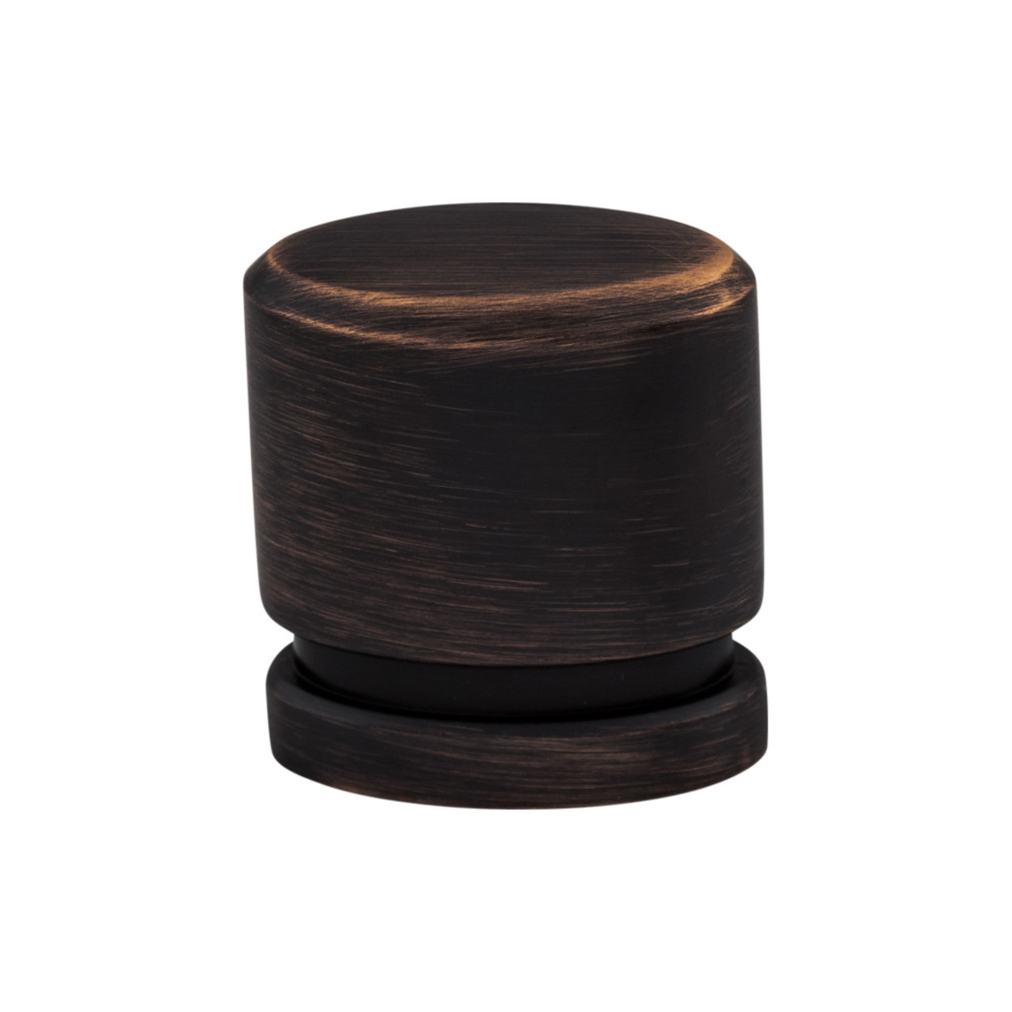 Oval 1" Length Oval Knob - Tuscan Bronze