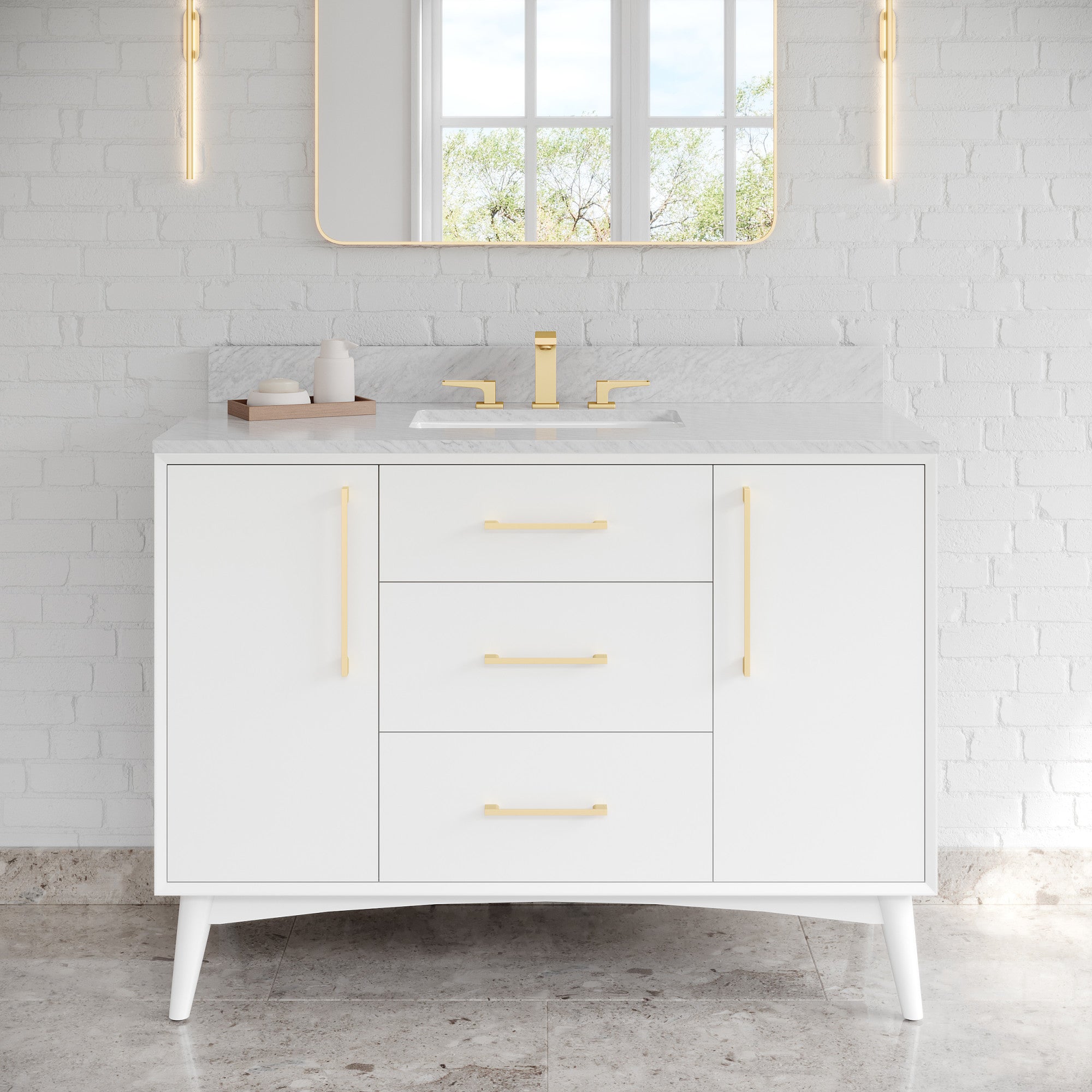 48" Dashwood Vanity – White